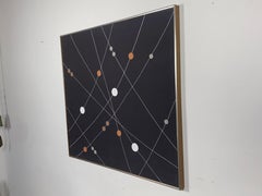 Modernistisches Ölgemälde auf Leinwand von Alice  ( Alicia) Makara .1925-2007 WNY Künstlerin