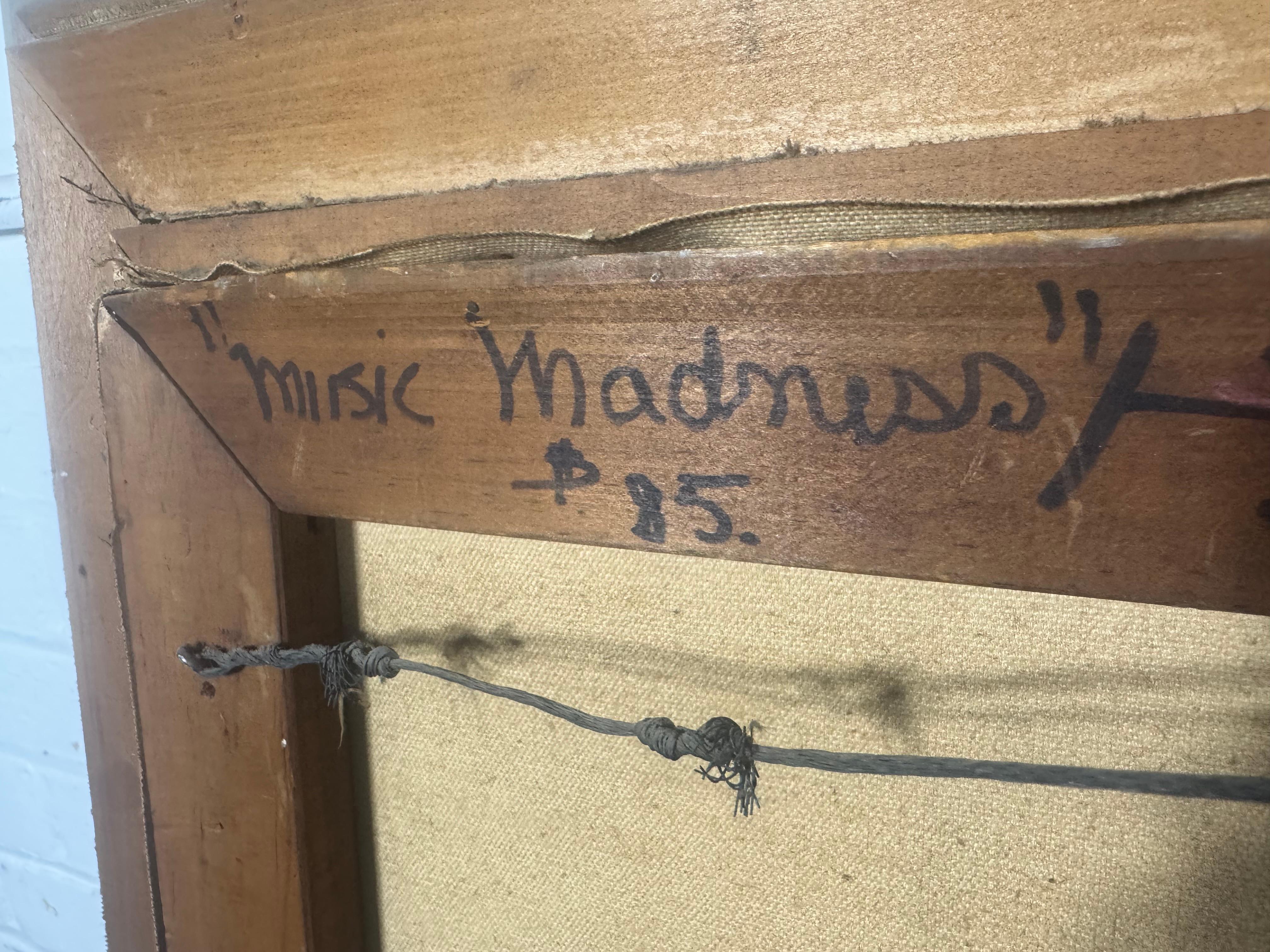 Peinture à l'huile moderniste sur toile 