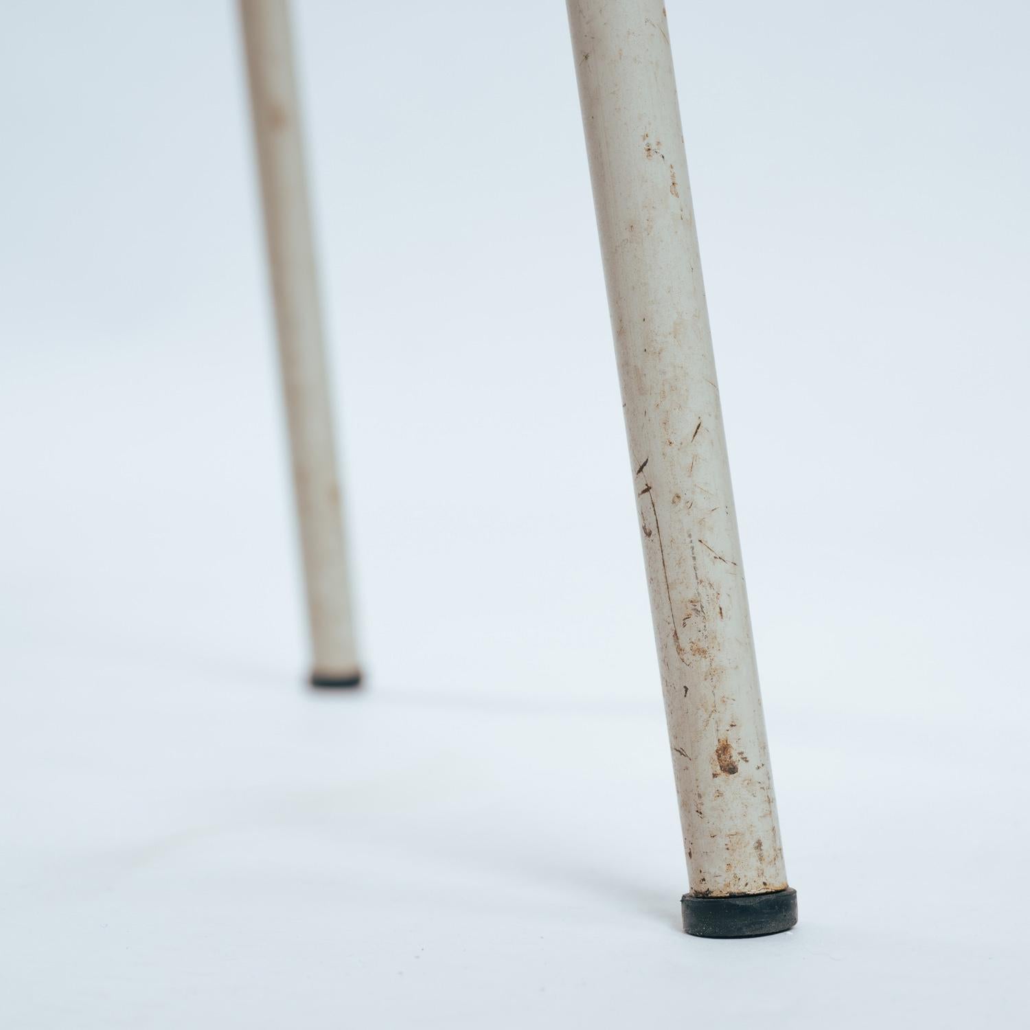 modernist Olof Kettunen Chair and Stool for Merivaara in plywood, Finland 1950s For Sale 3