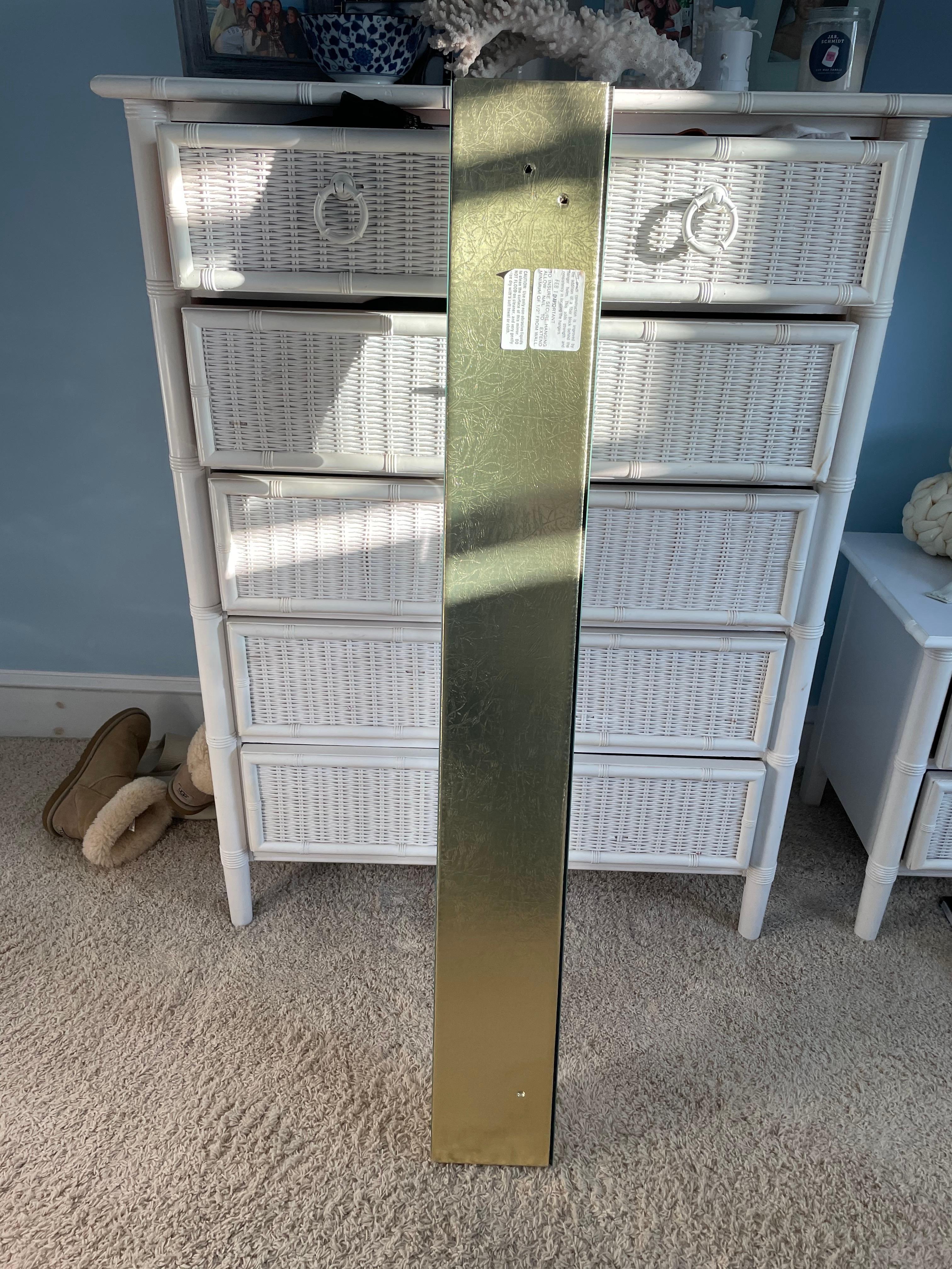 Late 20th Century Modernist Op Art Prism Beveled Mirror 3D Wall Panel Sculpture - 6 Panels