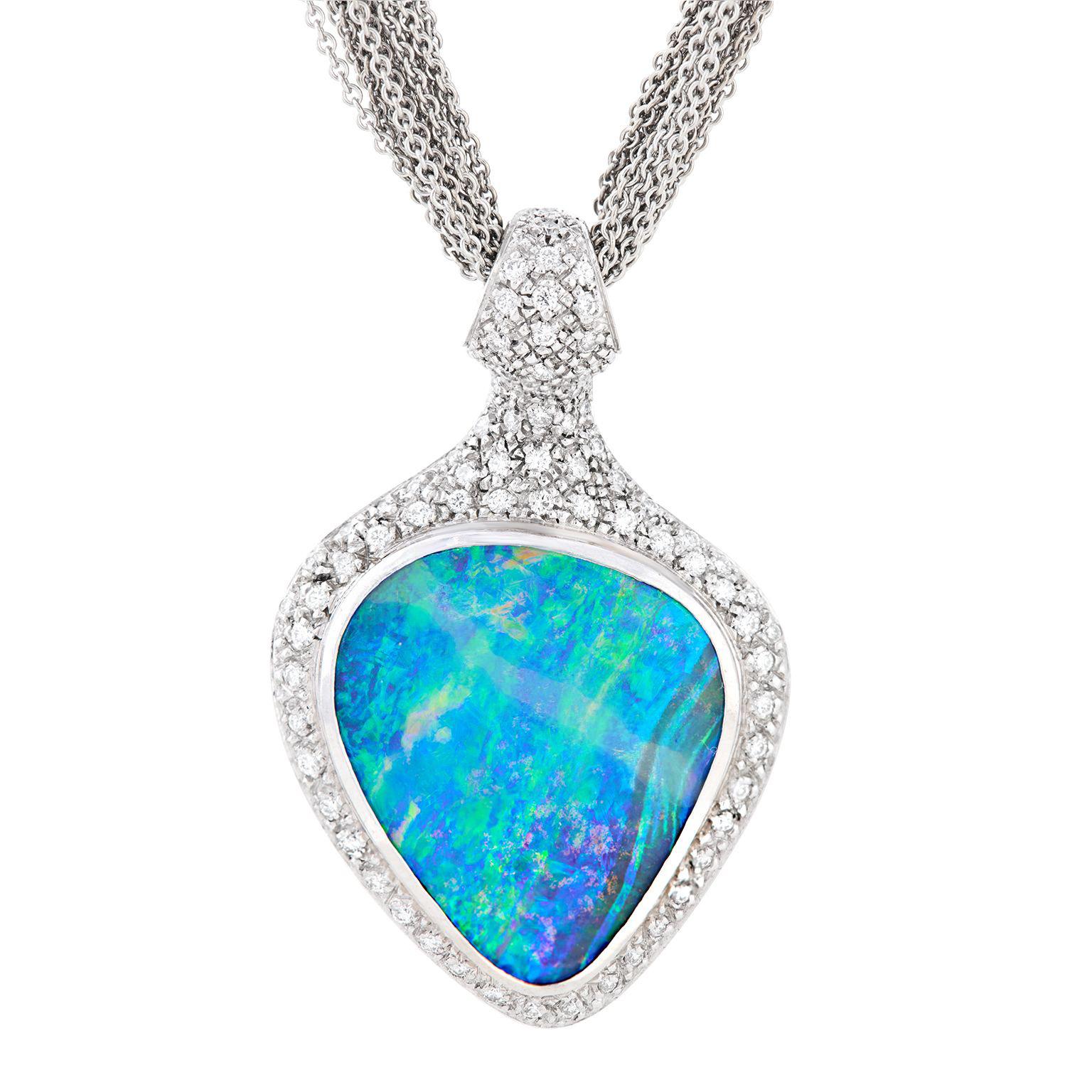 Collana di Opale Modernista di Paul Binder in vendita 5