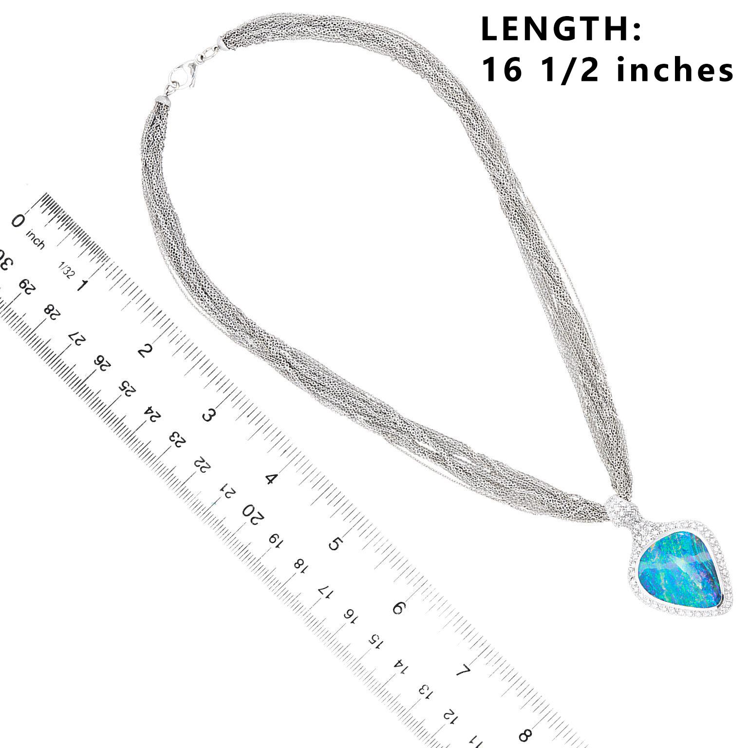 Collana di Opale Modernista di Paul Binder in vendita 1