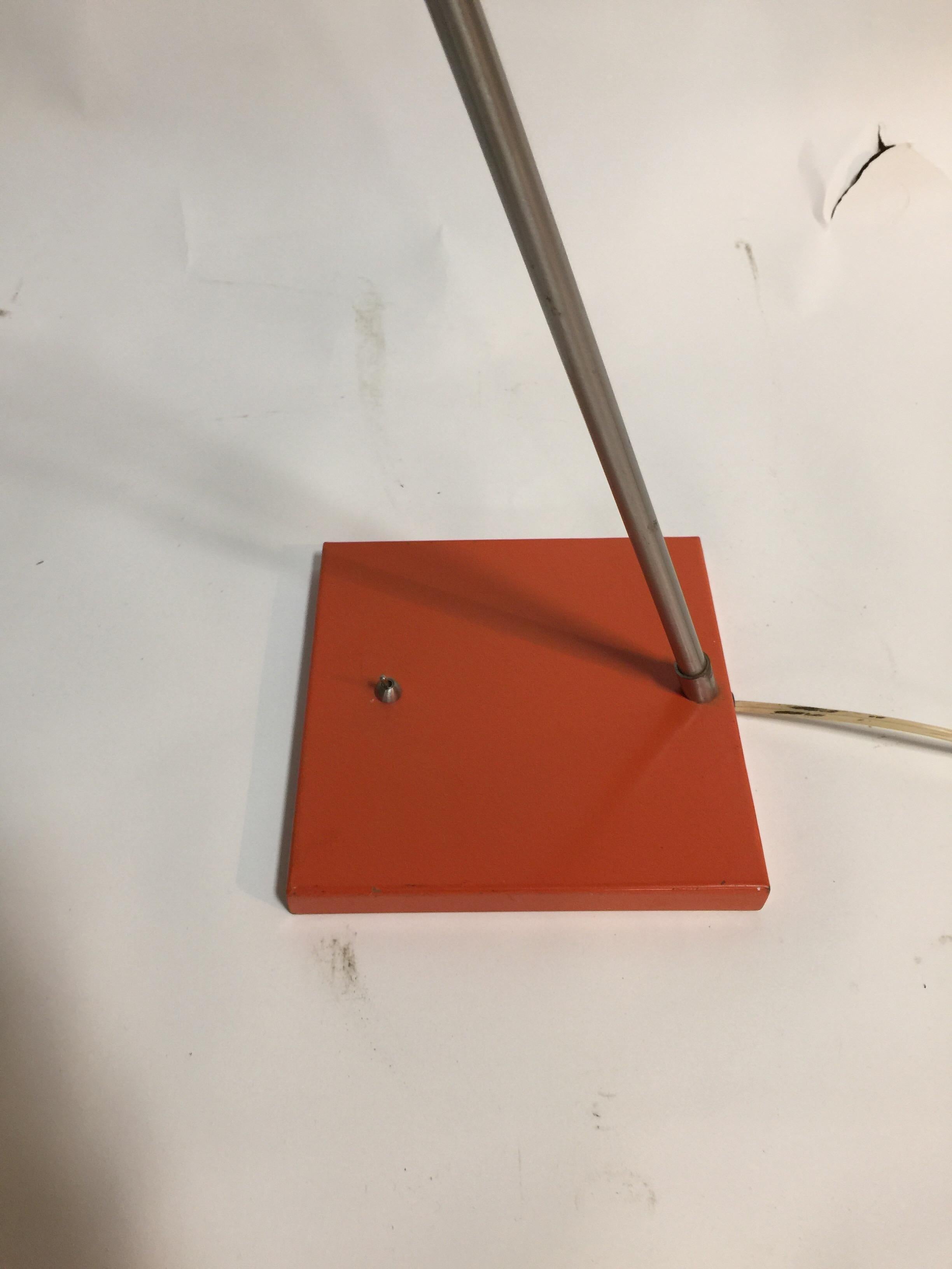 orange task lamp