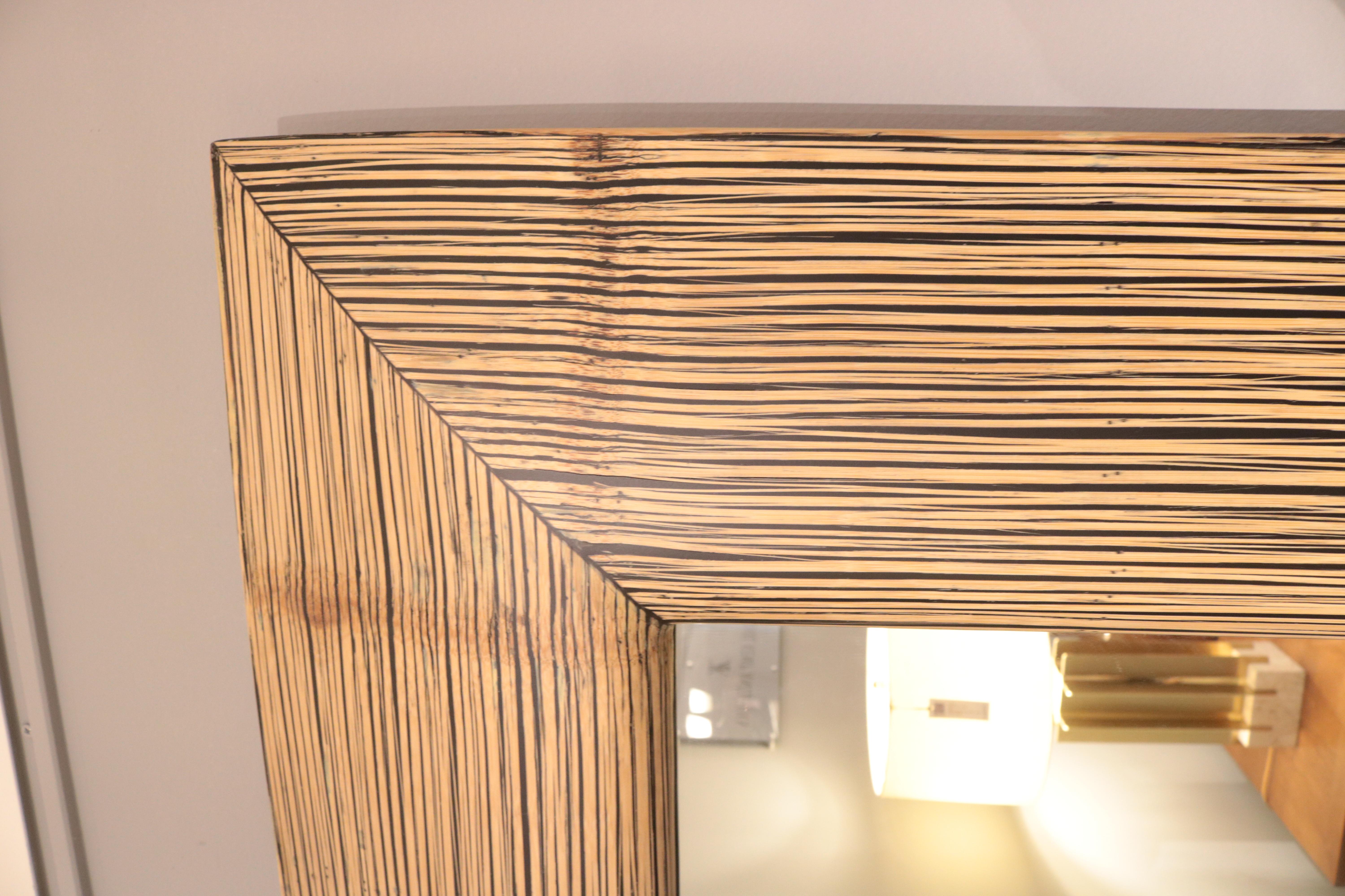 bamboo full length mirror