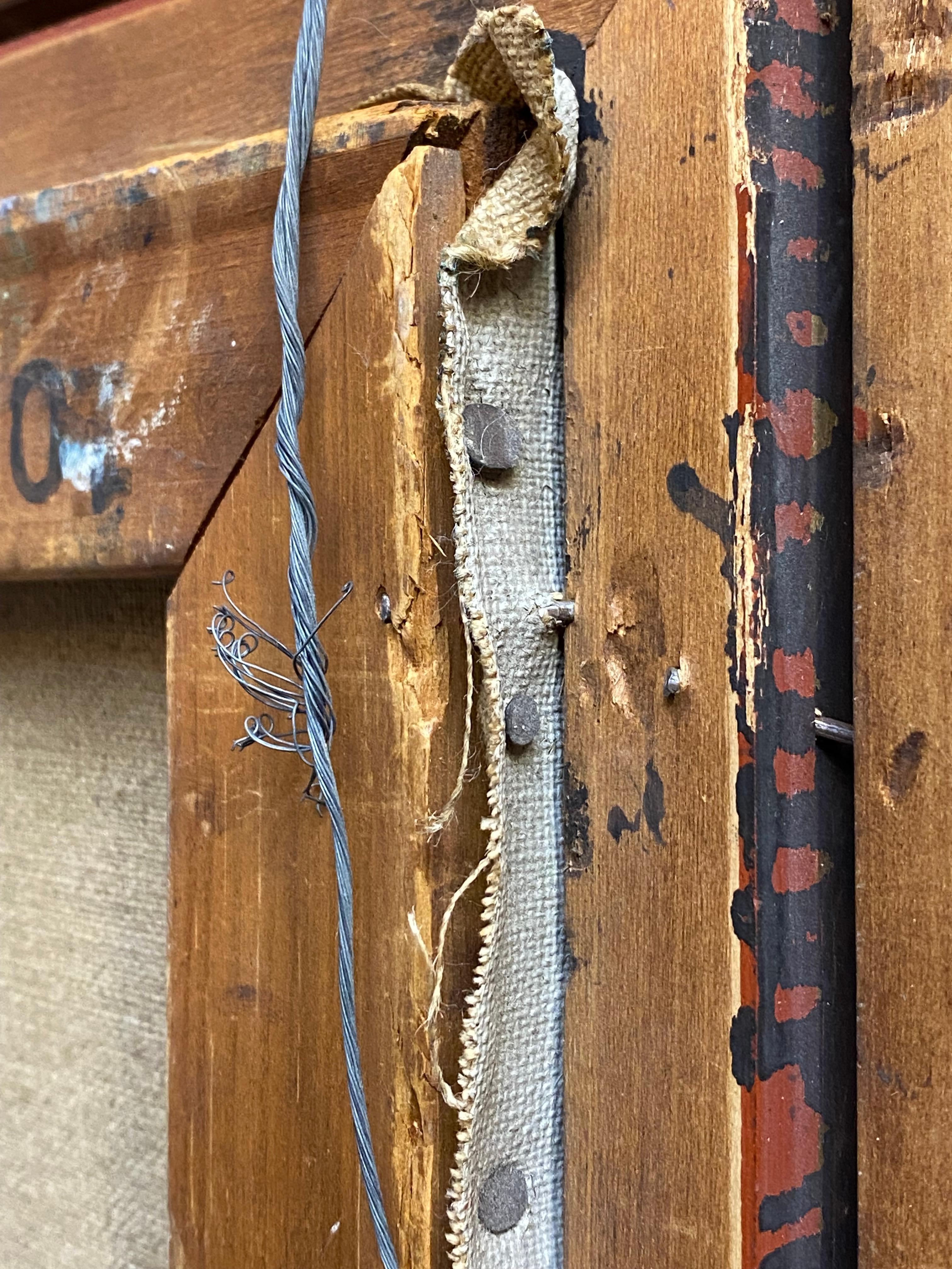 Peinture moderniste d'une colline de San Miguel de Allende (Mexique) en vente 5