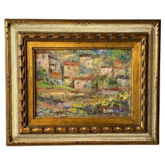 Modernist Painting of San Miguel de Allende Mexico Hillside