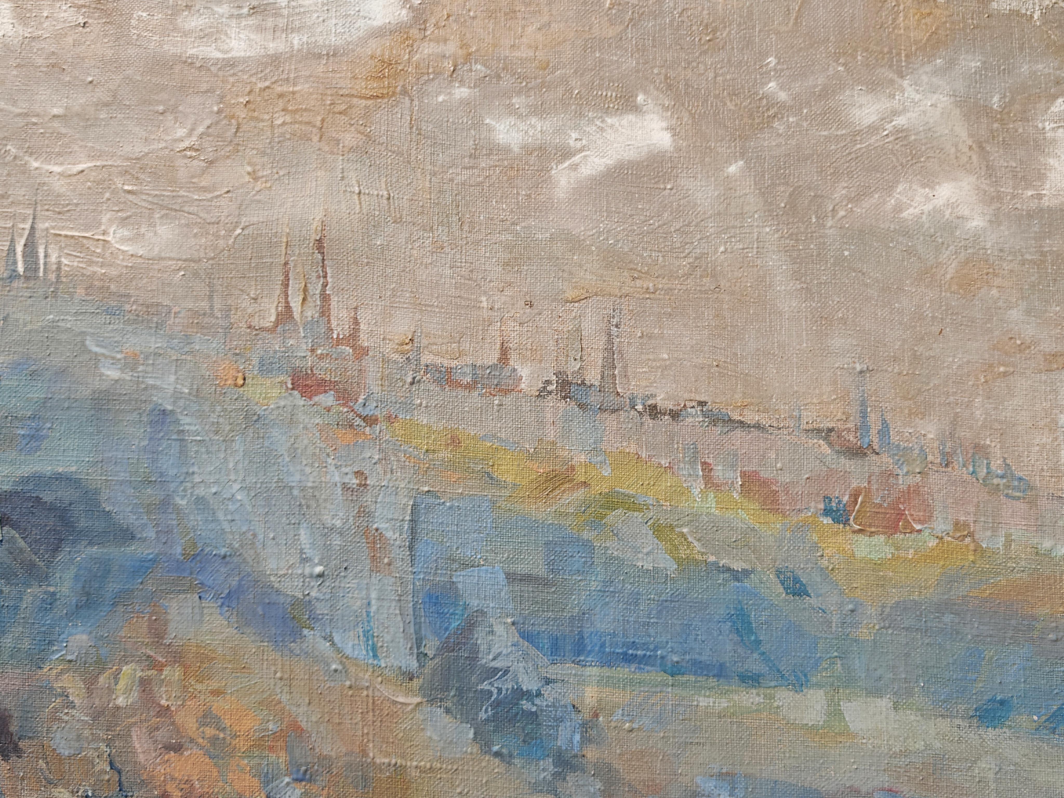 Modernistisches Gemälde 