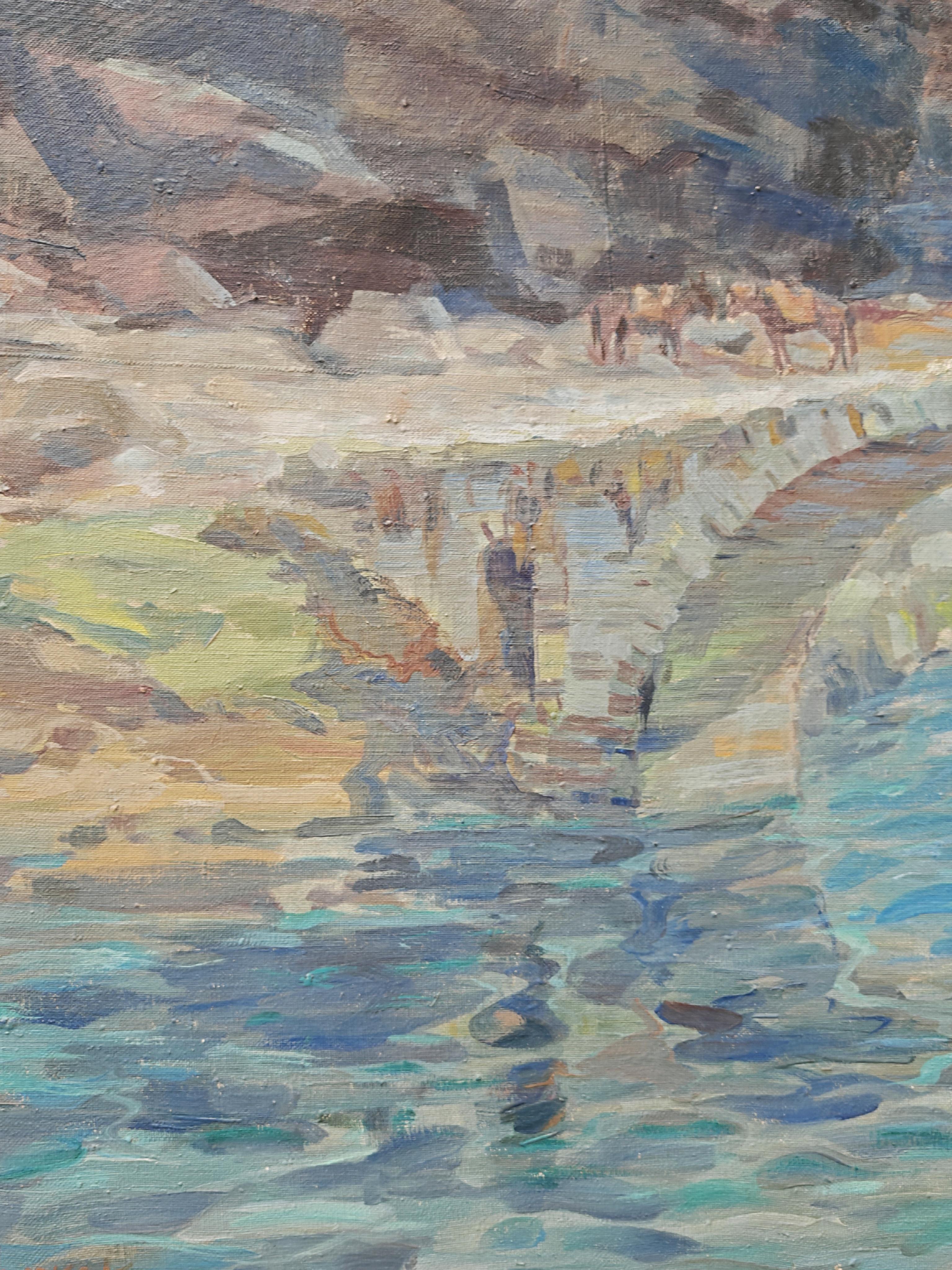 Modernistisches Gemälde 