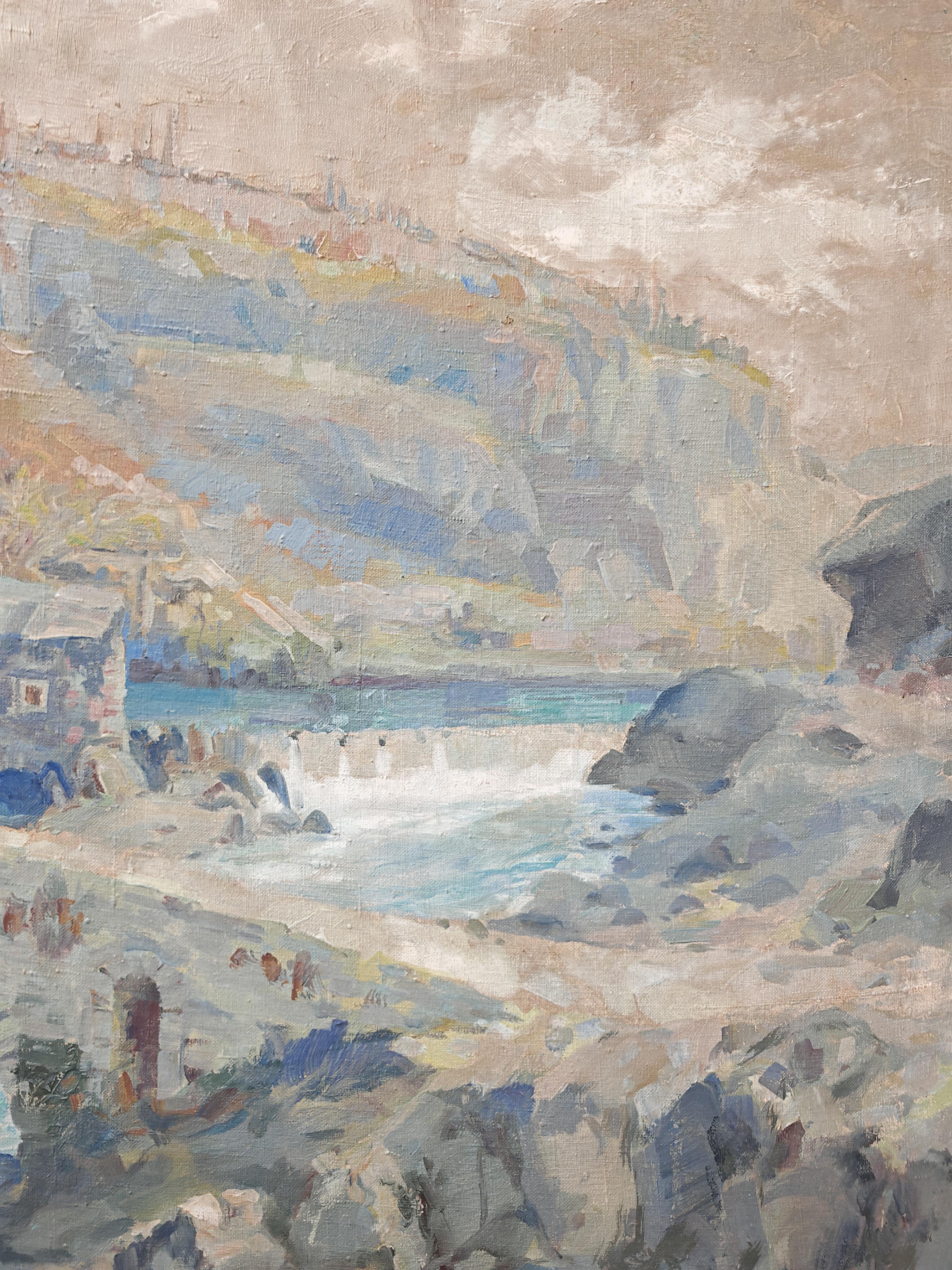 Modernistisches Gemälde 