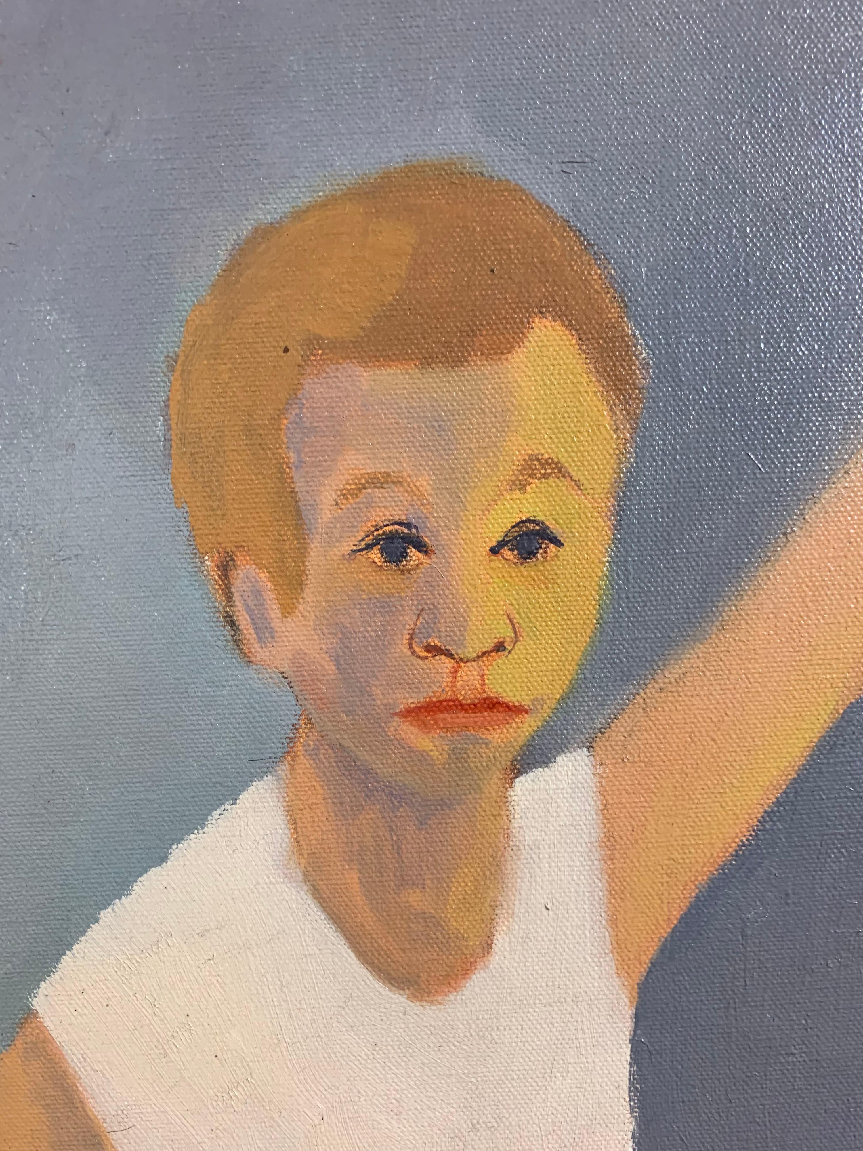 American Modernist Painting Titled 