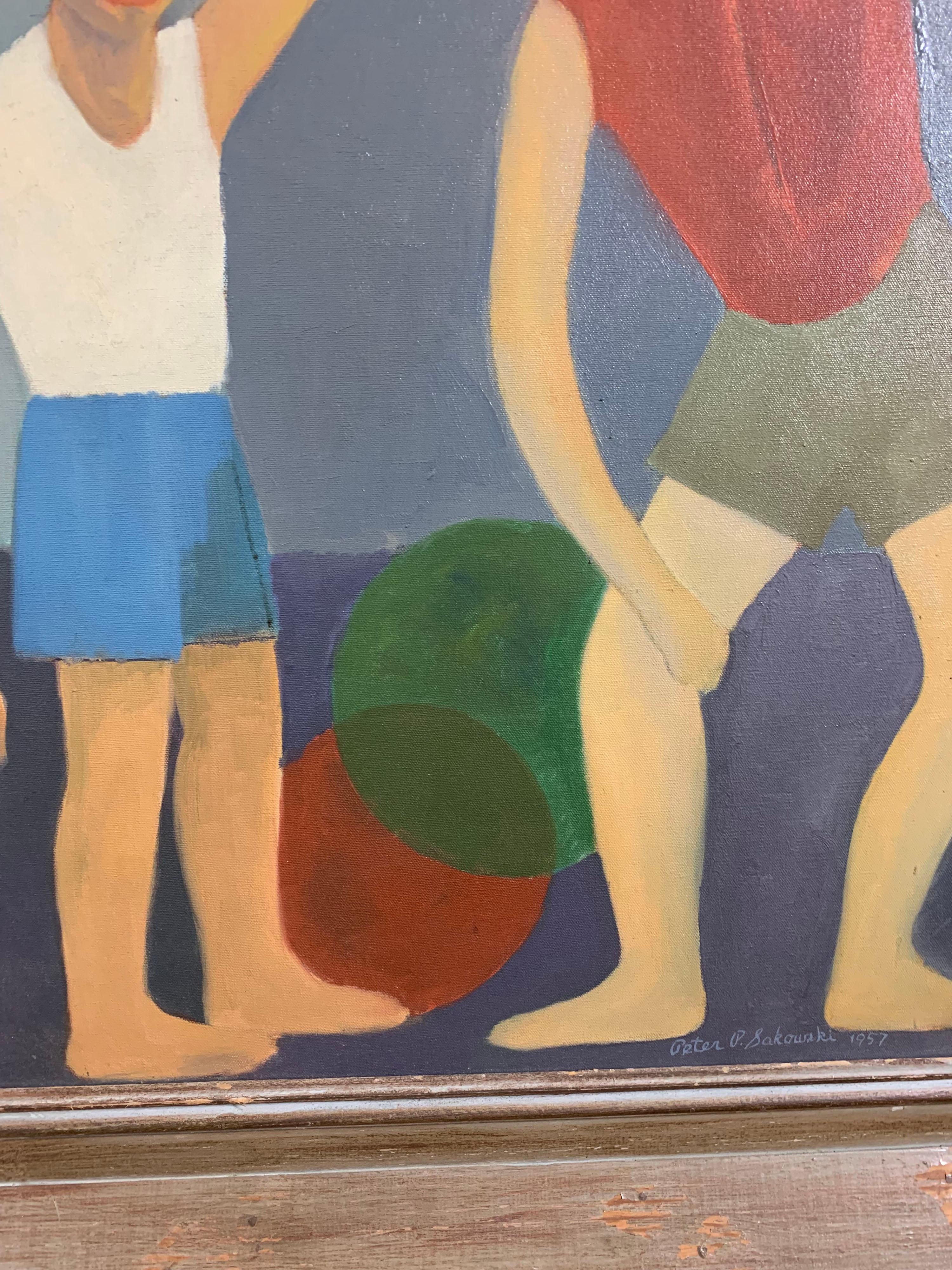 Modernist Painting Titled 