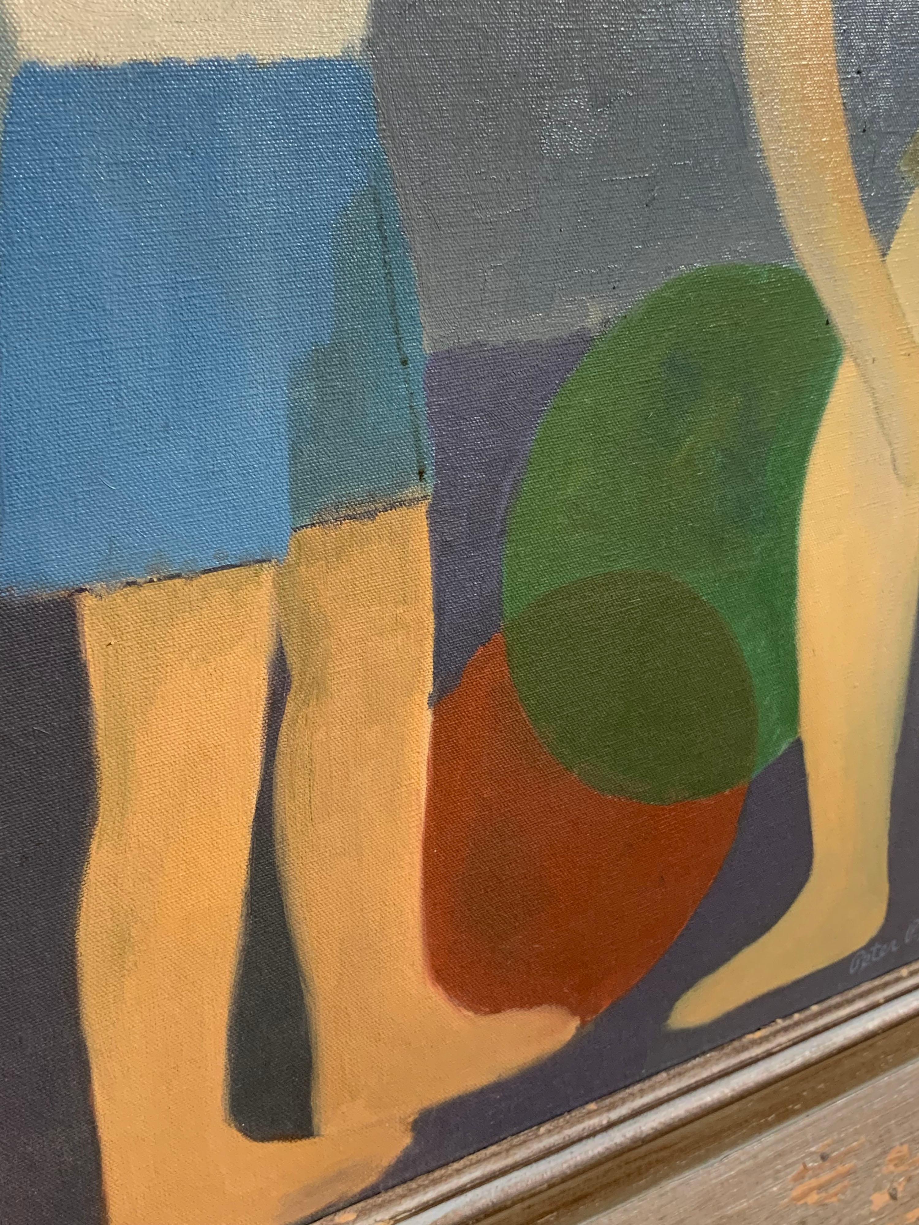 Mid-20th Century Modernist Painting Titled 