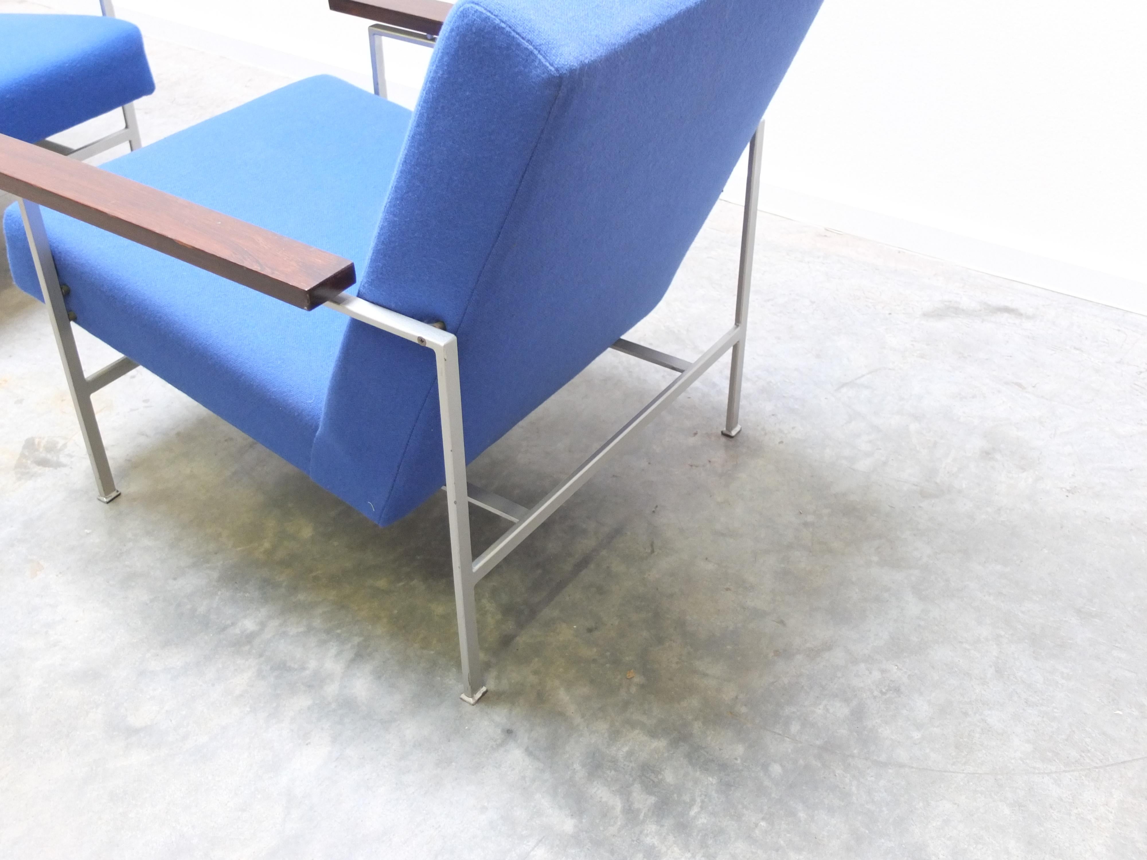 Modernist Pair of Easy Chairs by Rob Parry for Gelderland, 1950s 5
