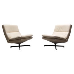 Modernist Pair of Lounge Chairs by Georges van Rijck for Beaufort, 1960s