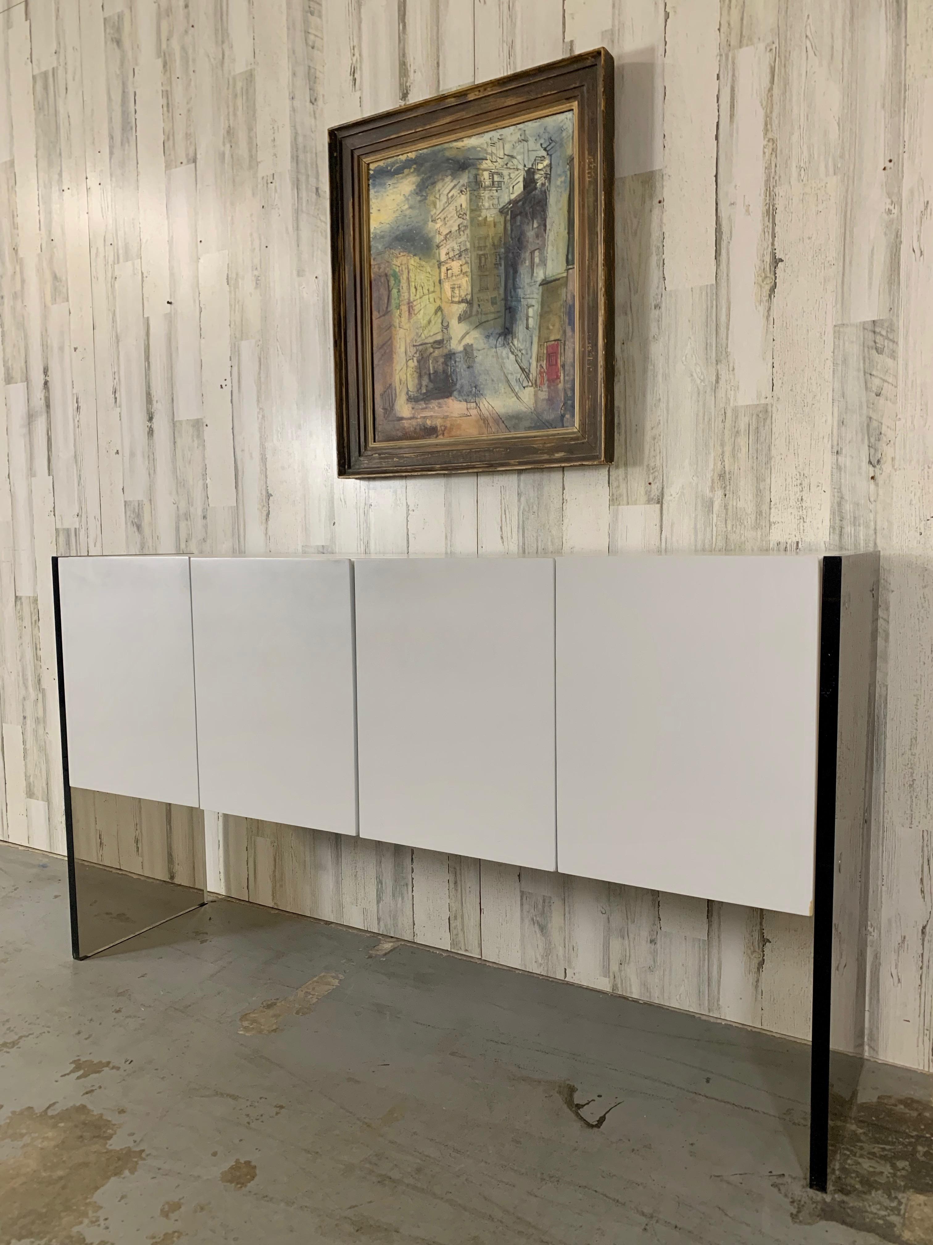 Pintura modernista de una escena callejera parisina en venta 10