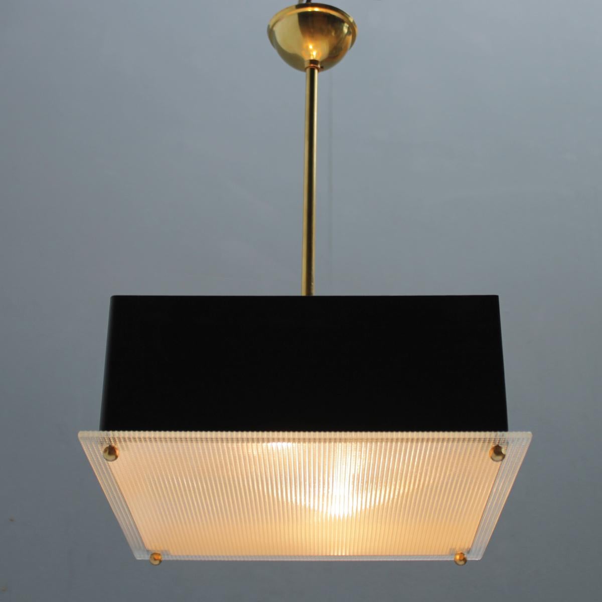 Modernist Pendant by Maison Arlus, France In Good Condition In JM Haarlem, NL