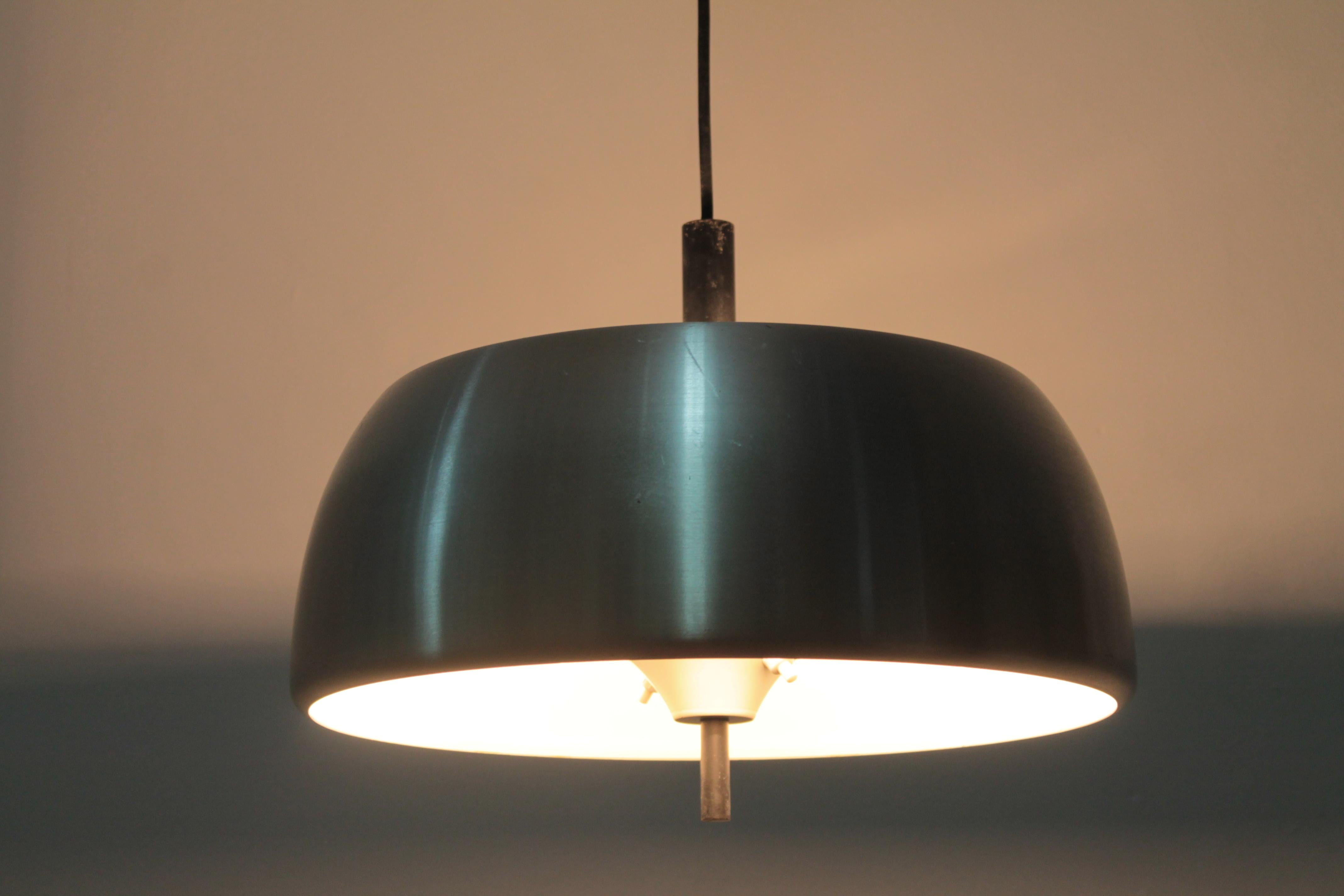 Modernist Pendant lamp Lumi Milano Design Oscar Torlasco 1960s For Sale 2