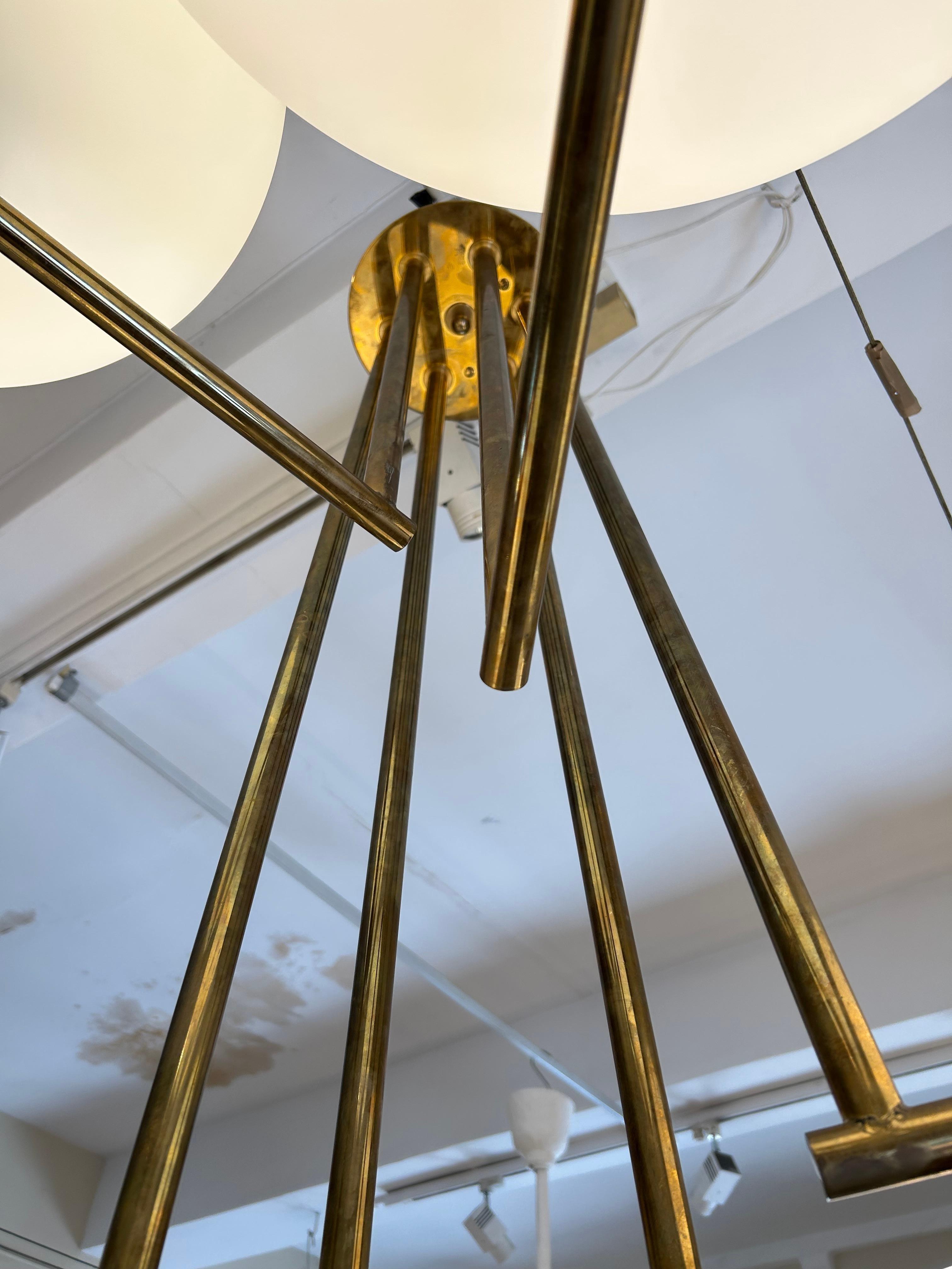 Lampada a sospensione modernista , Metà secolo in vendita 3