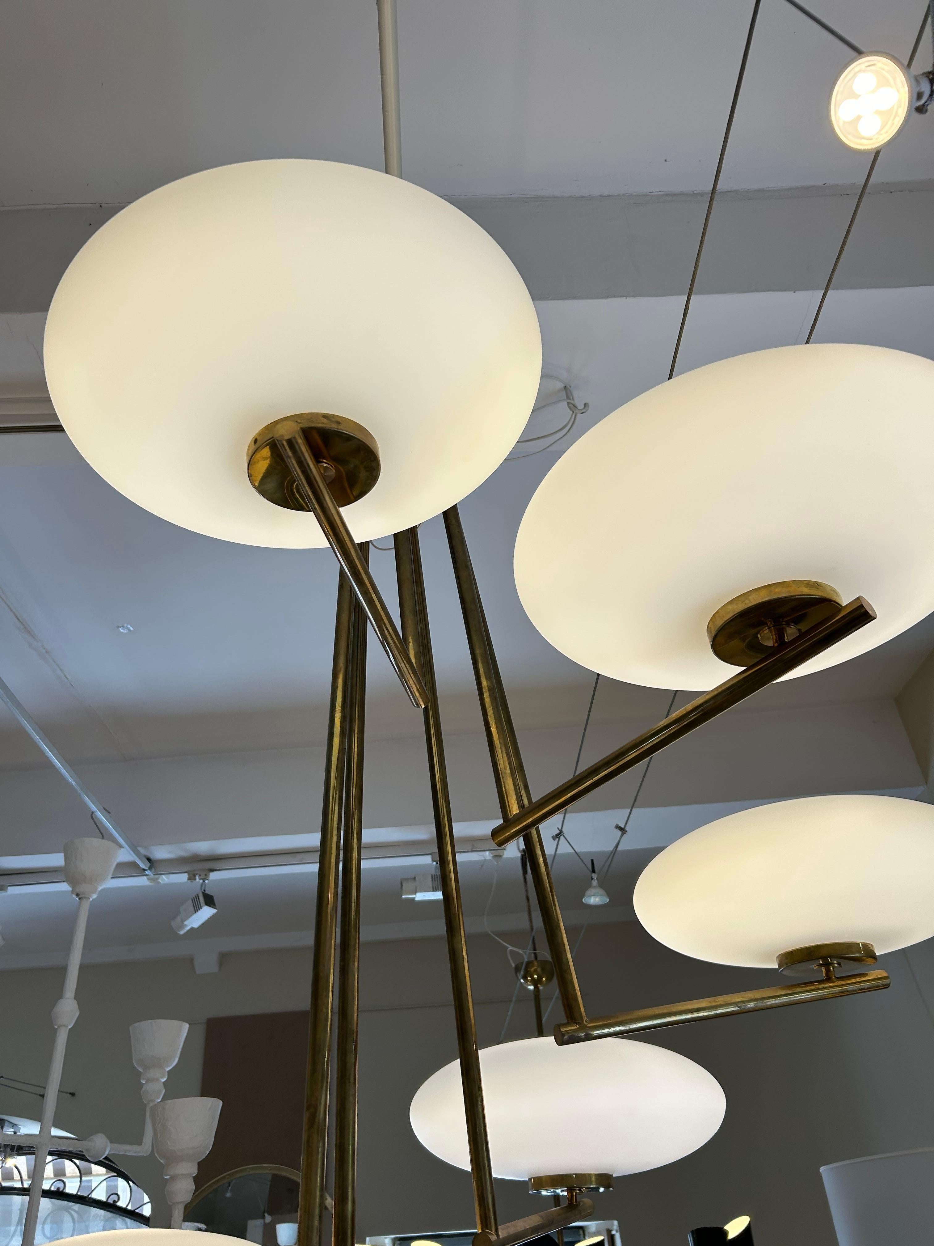 Lampada a sospensione modernista , Metà secolo in vendita 9