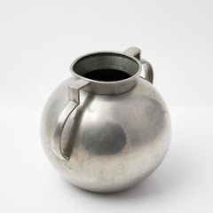 Modernist Pewter Vase by Folke Arström for GAB, Swedish Modern 1930s