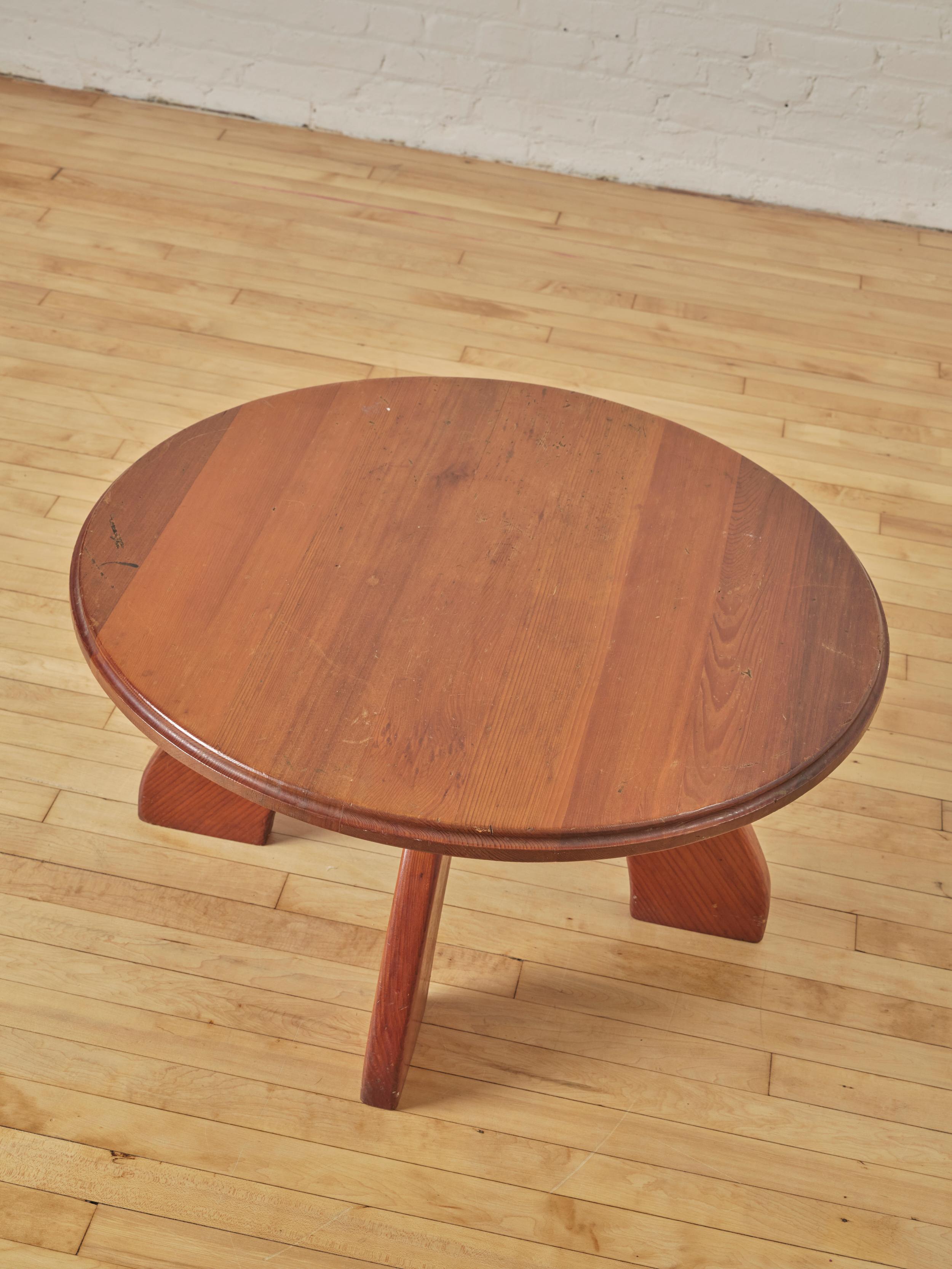 Mid-Century Modern Modernist Pine Coffee Table  For Sale