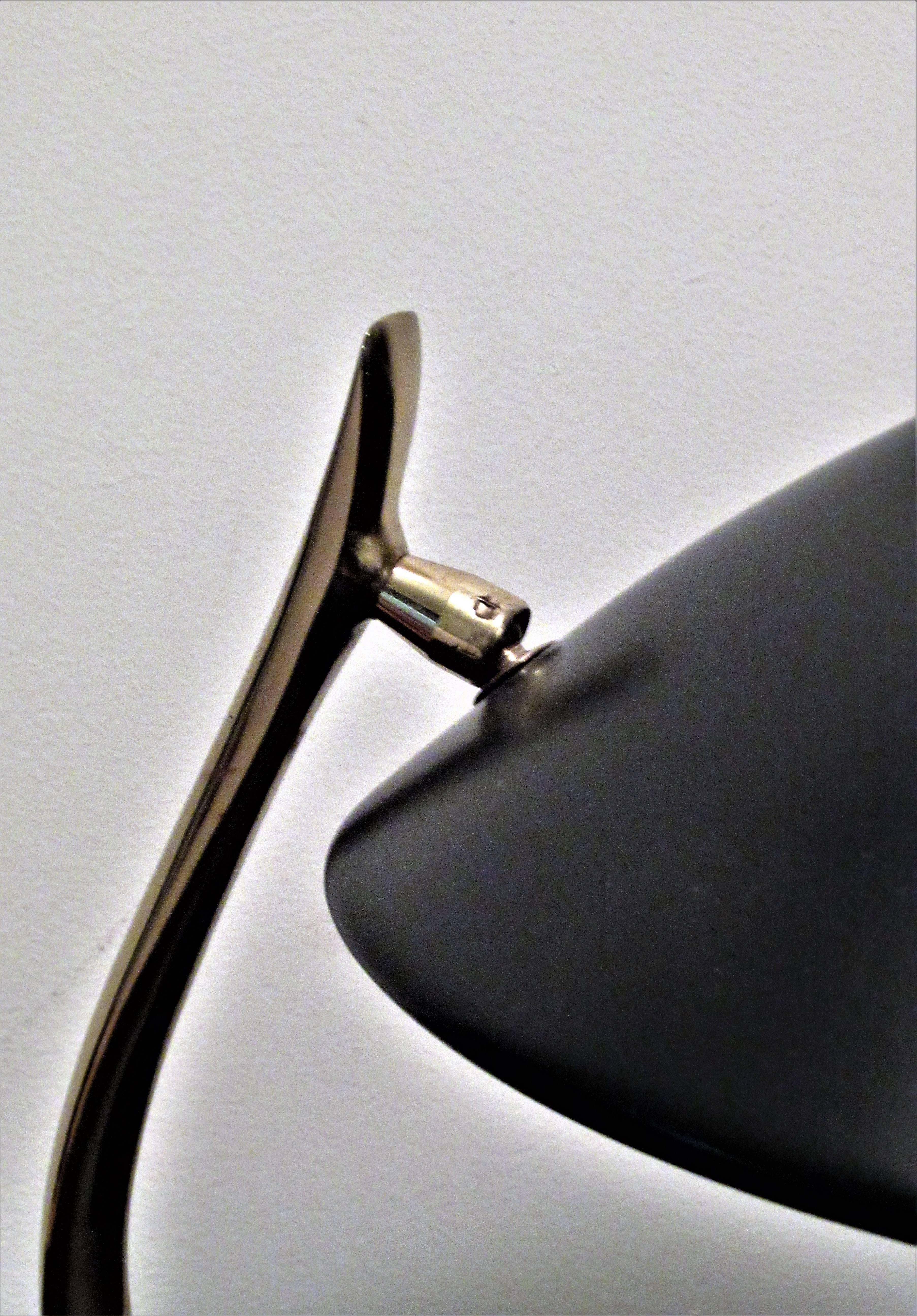 20th Century Modernist Pivoting Arc Table Lamp by Laurel
