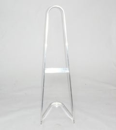 Modernist Polished Aluminum Easel - circa 1970's