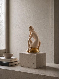 Figura de porcelana modernista de Gerhard Schliepstein para Rosenthal, Alemania, 1931