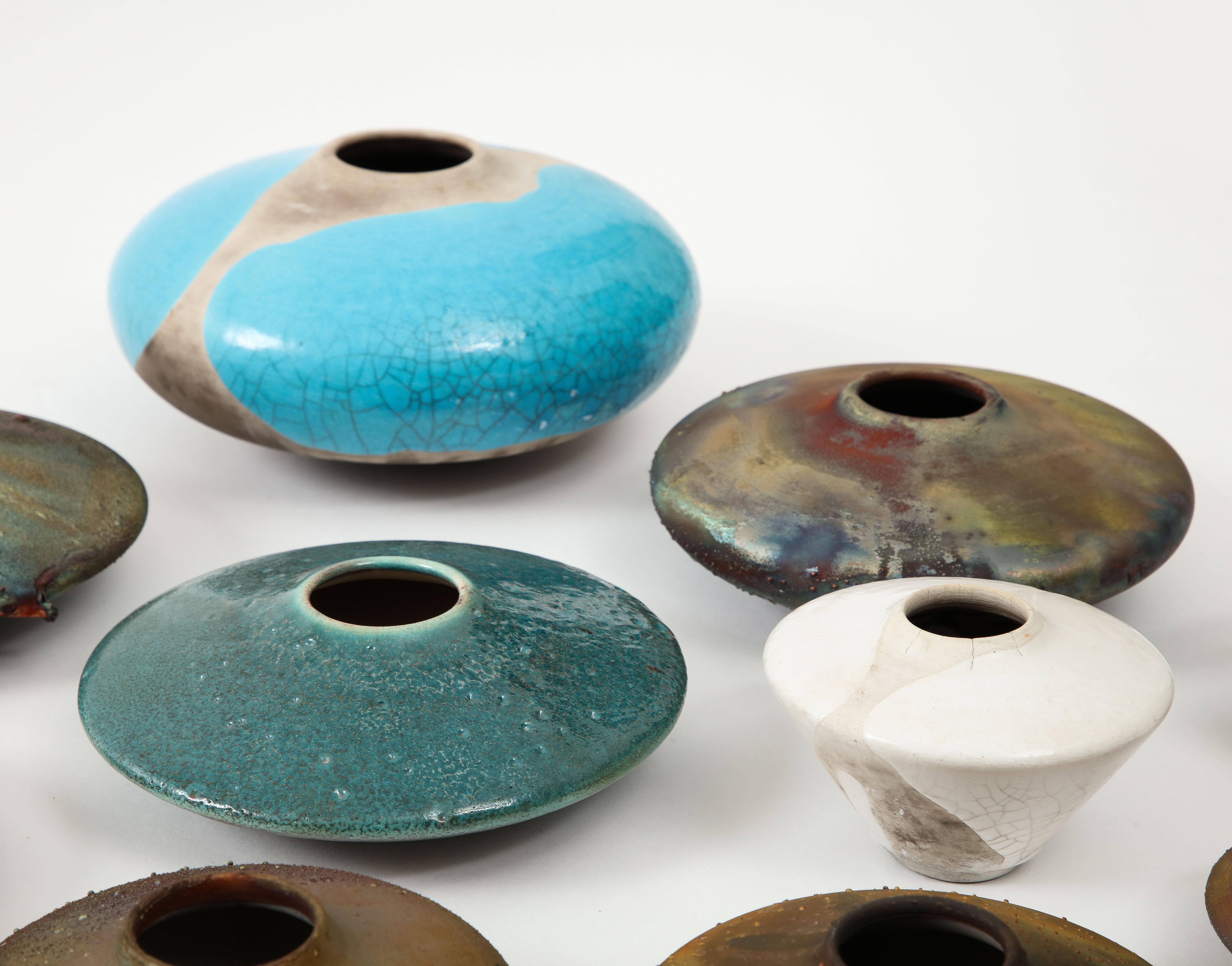 Die modernistische Raku-Keramik-Kollektion im Angebot 11