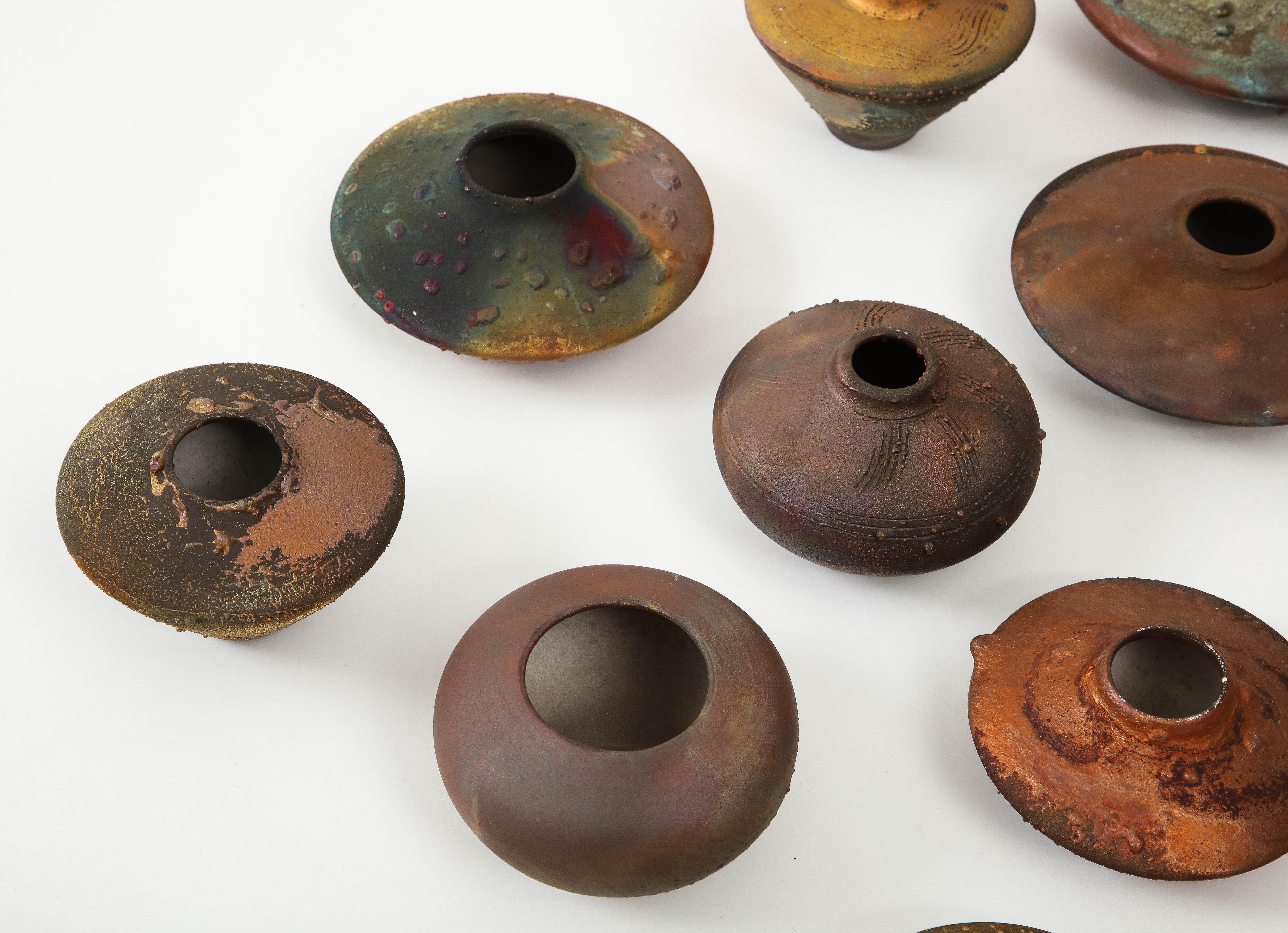 Die modernistische Raku-Keramik-Kollektion im Zustand „Gut“ im Angebot in New York, NY