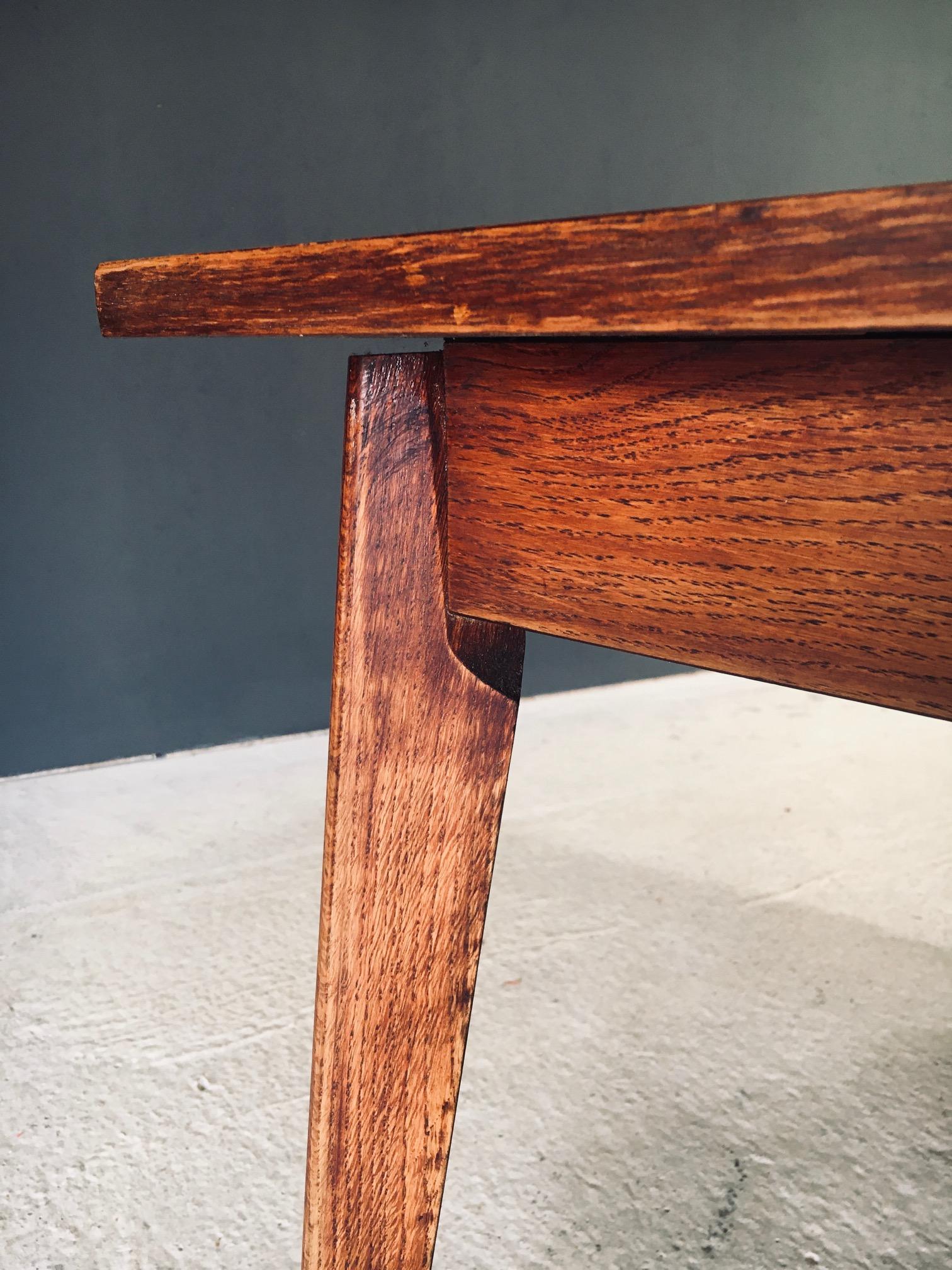 Modernist Reconstruction Design Writing Desk, France 1950's For Sale 8