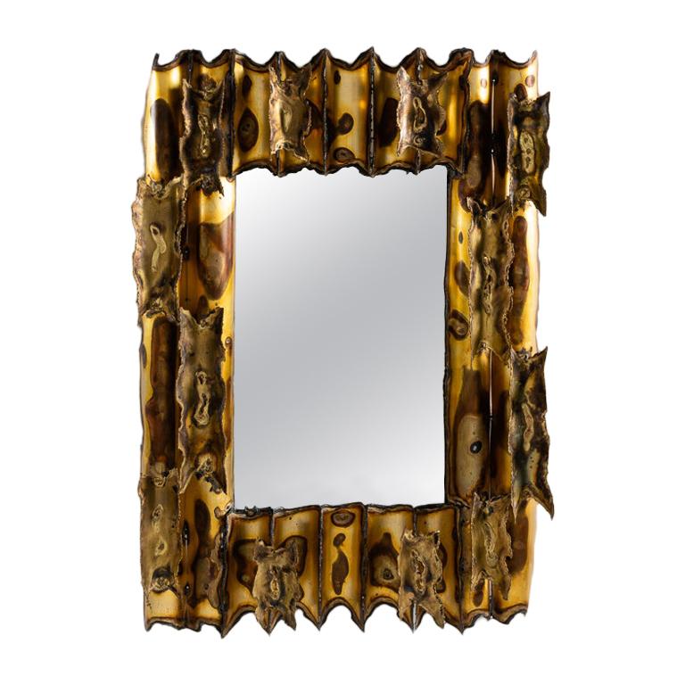 Modernist Rectangular Mirror, United States, circa 1960