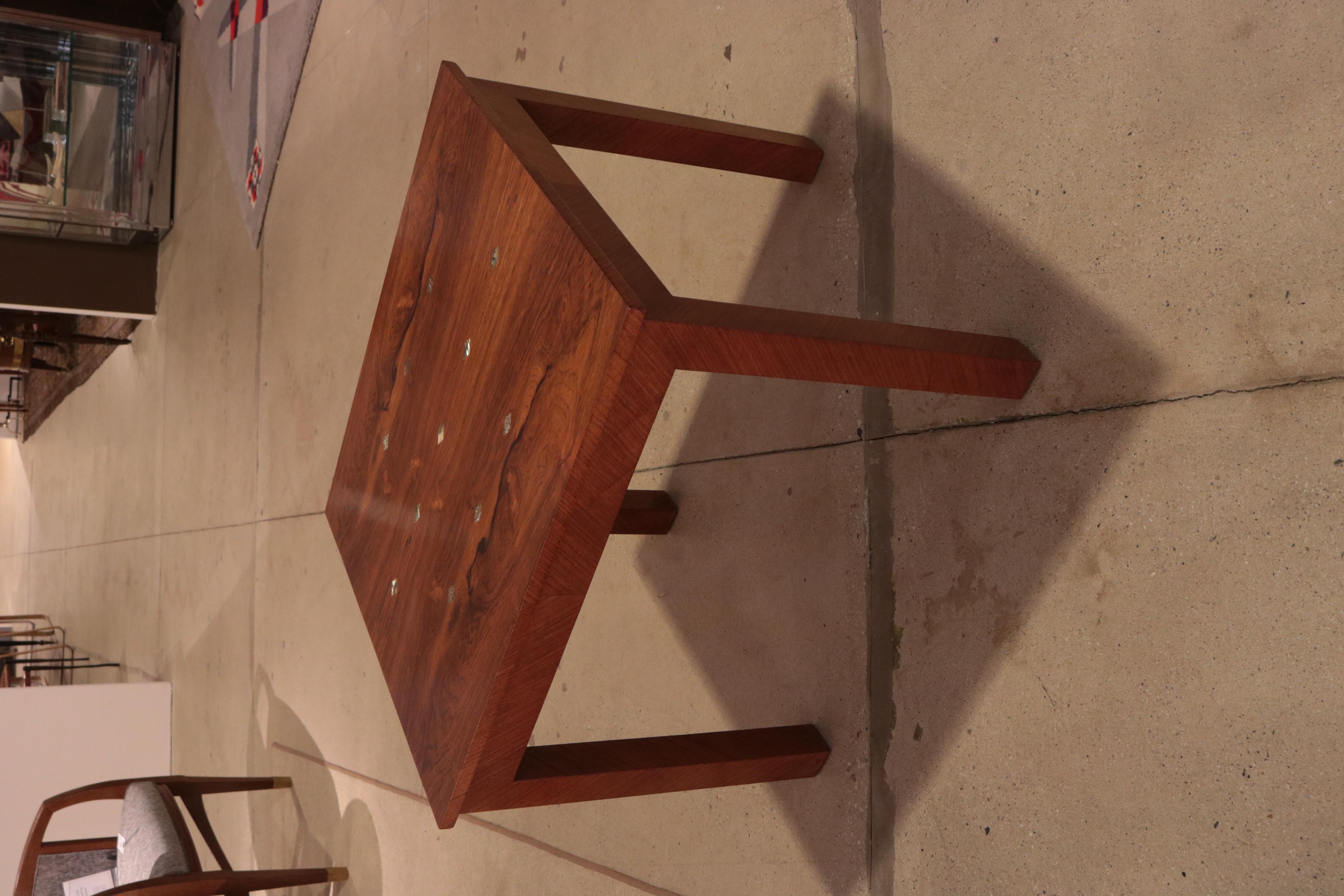 Modernist Rectangular Side Table In Good Condition For Sale In New York, NY