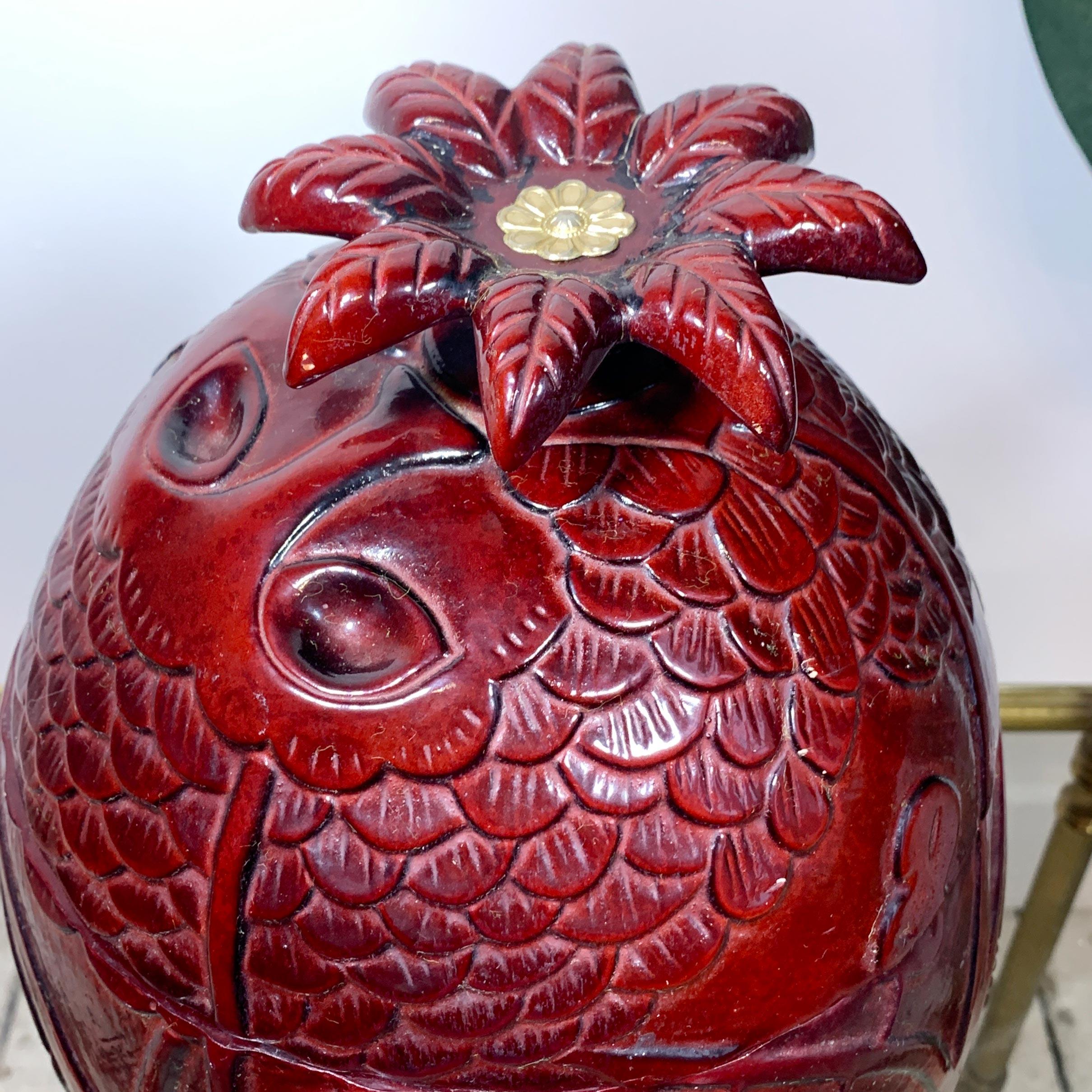 Modernistischer roter Eiskübel im Stil von Marc Chagall 1950er Jahre (Postmoderne) im Angebot