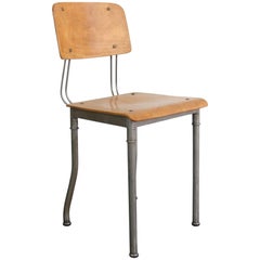 Modernist Robert Wagner Rowac Prototype Industrial Chair, circa 1920s