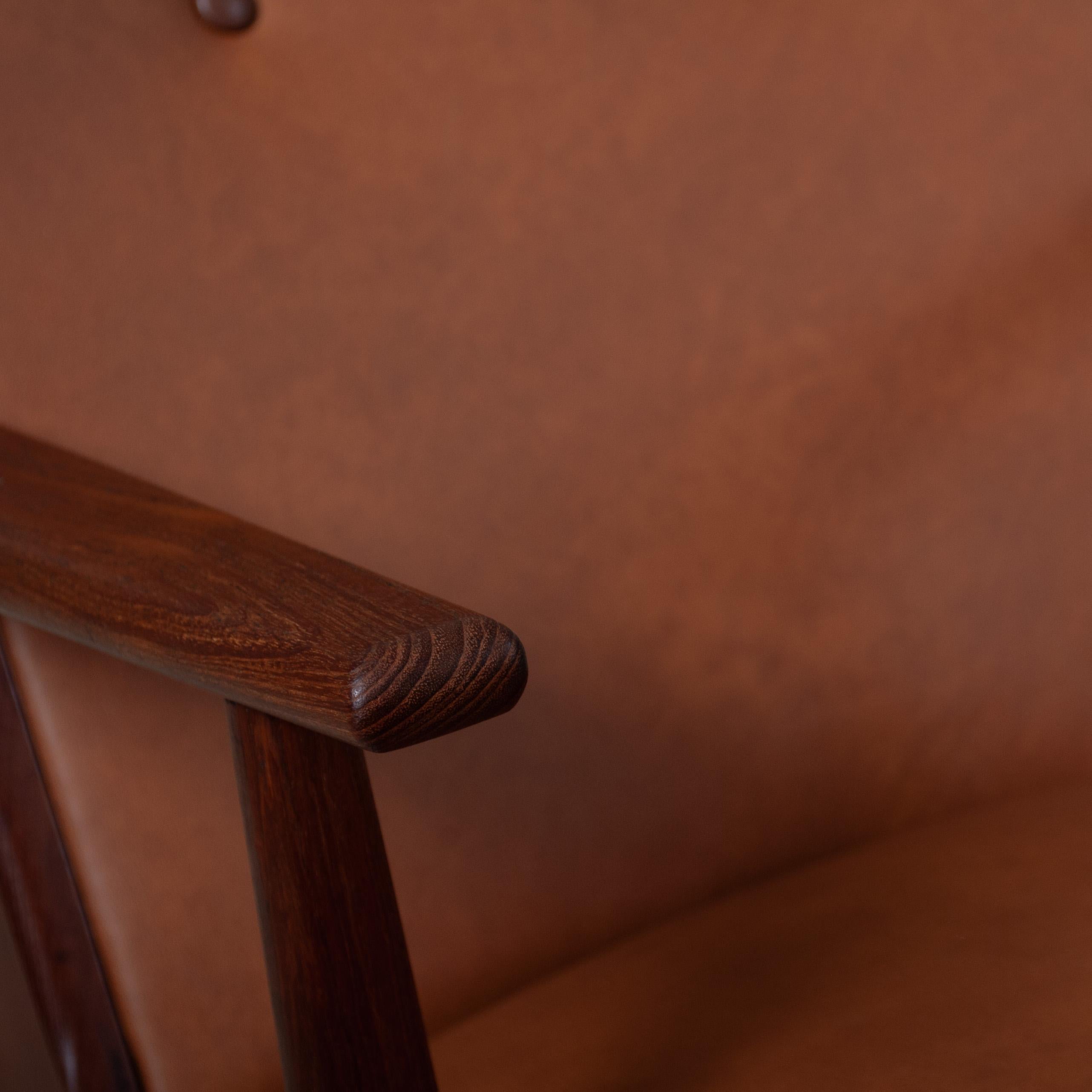 20th Century Modernist Rocking Chair, Soren Georg Jensen, 1950's For Sale