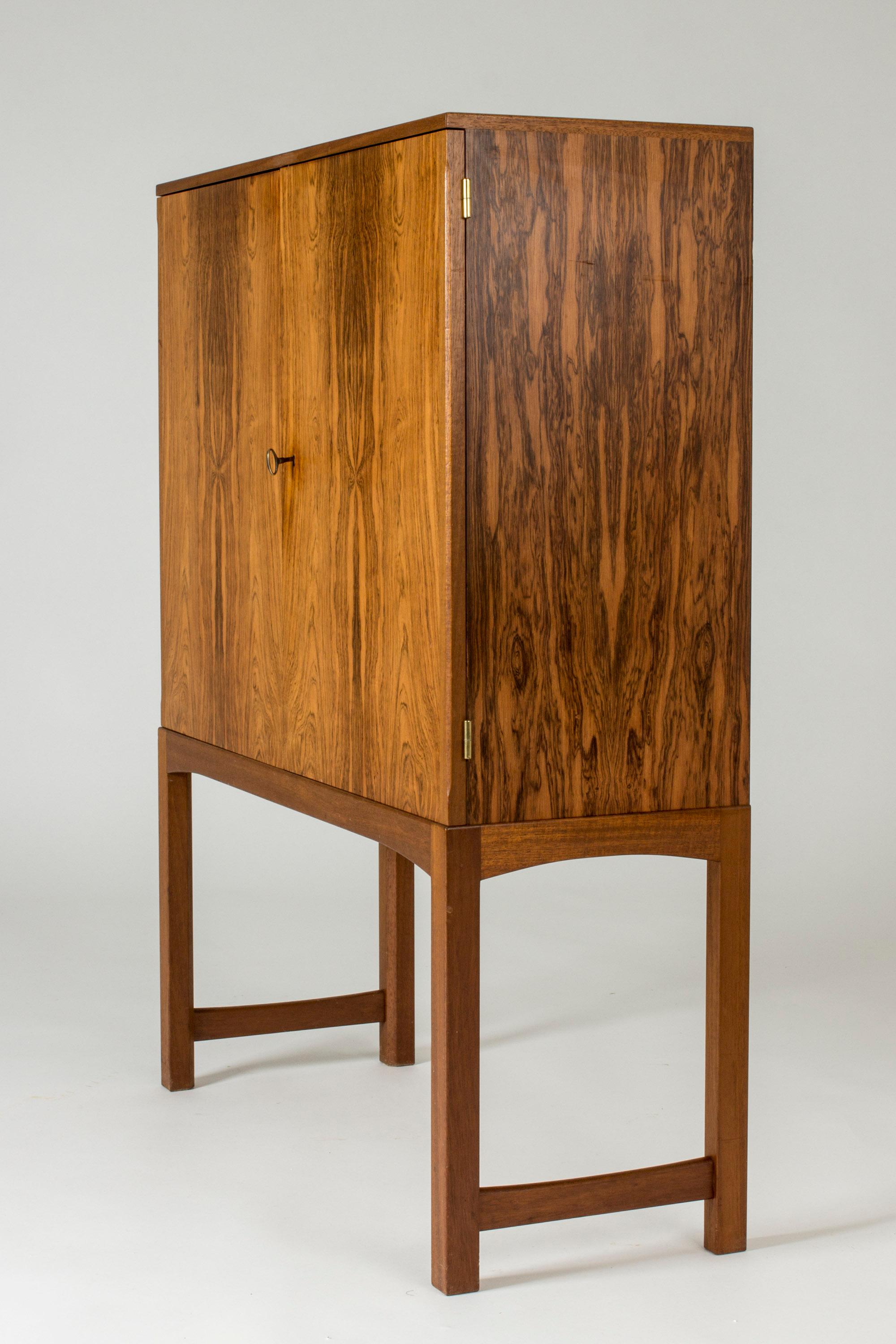 Swedish Modernist Rosewood Cabinet, Sweden, 1950s