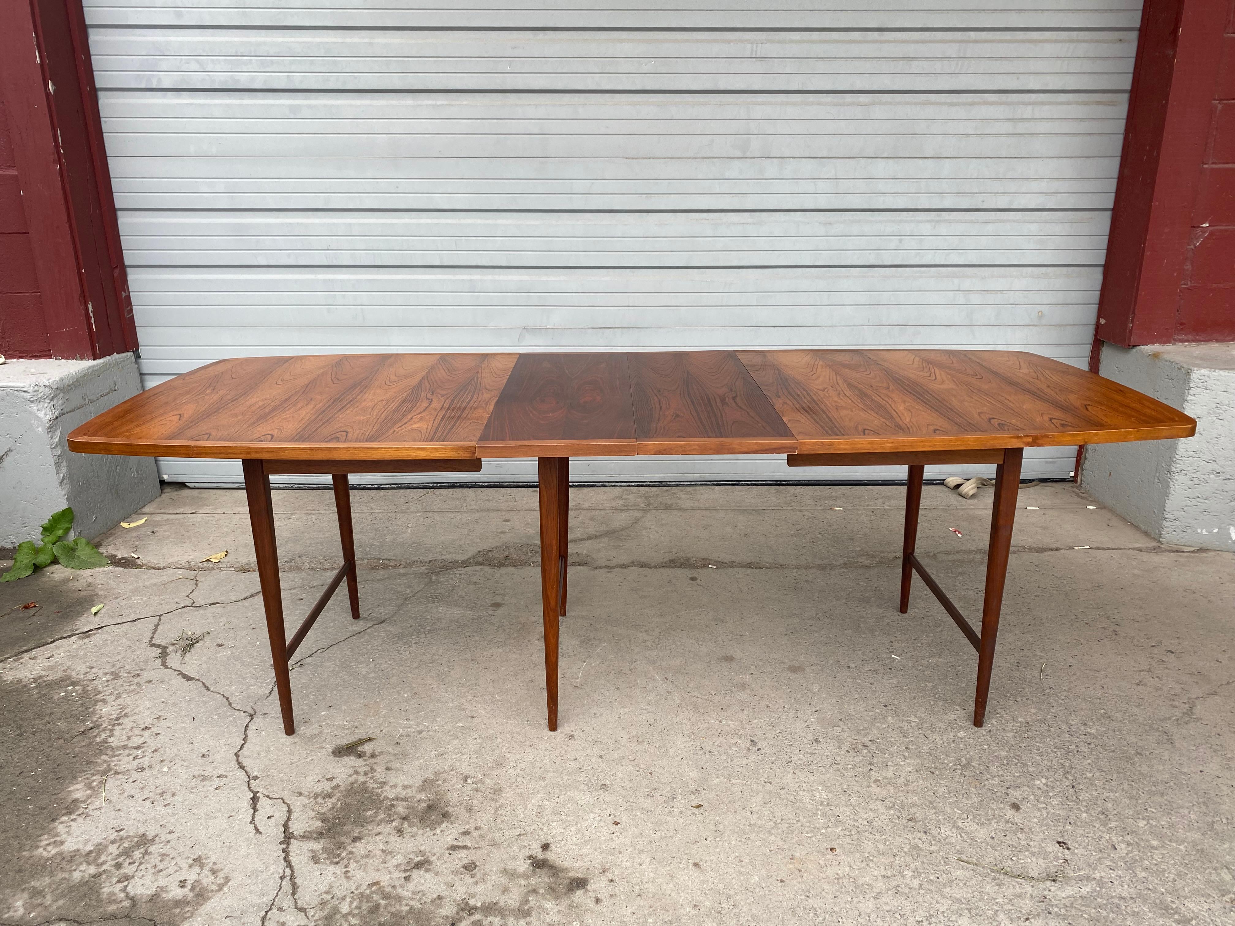 Modernist Rosewood Dining Table 