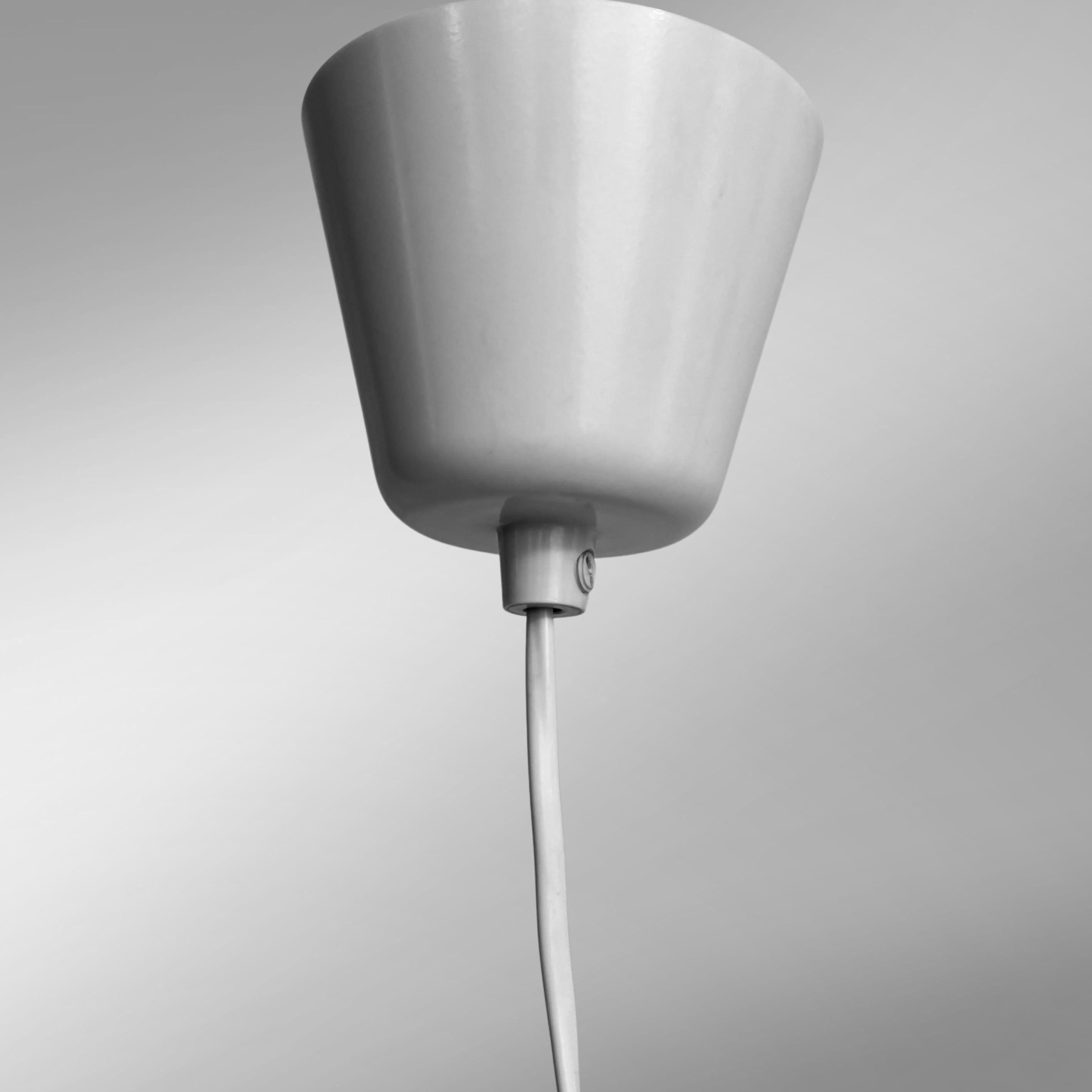 Modernist Rotoflex pendant lamp TR-67, Alf Svensson, Bergboms, Sweden, 1960s For Sale 4
