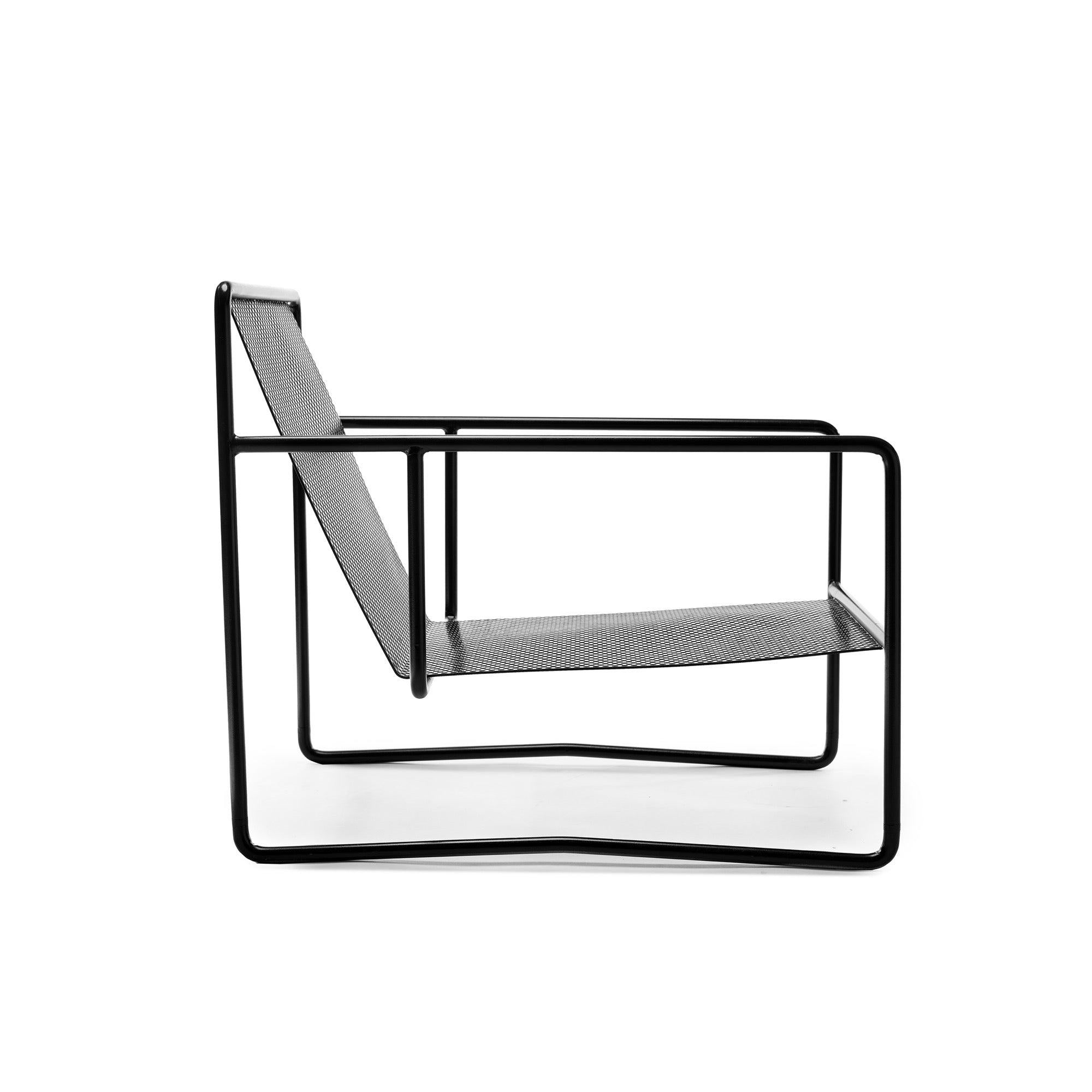 Modernist Round Bar Lounge Chair, auf Bestellung gefertigt (amerikanisch) im Angebot