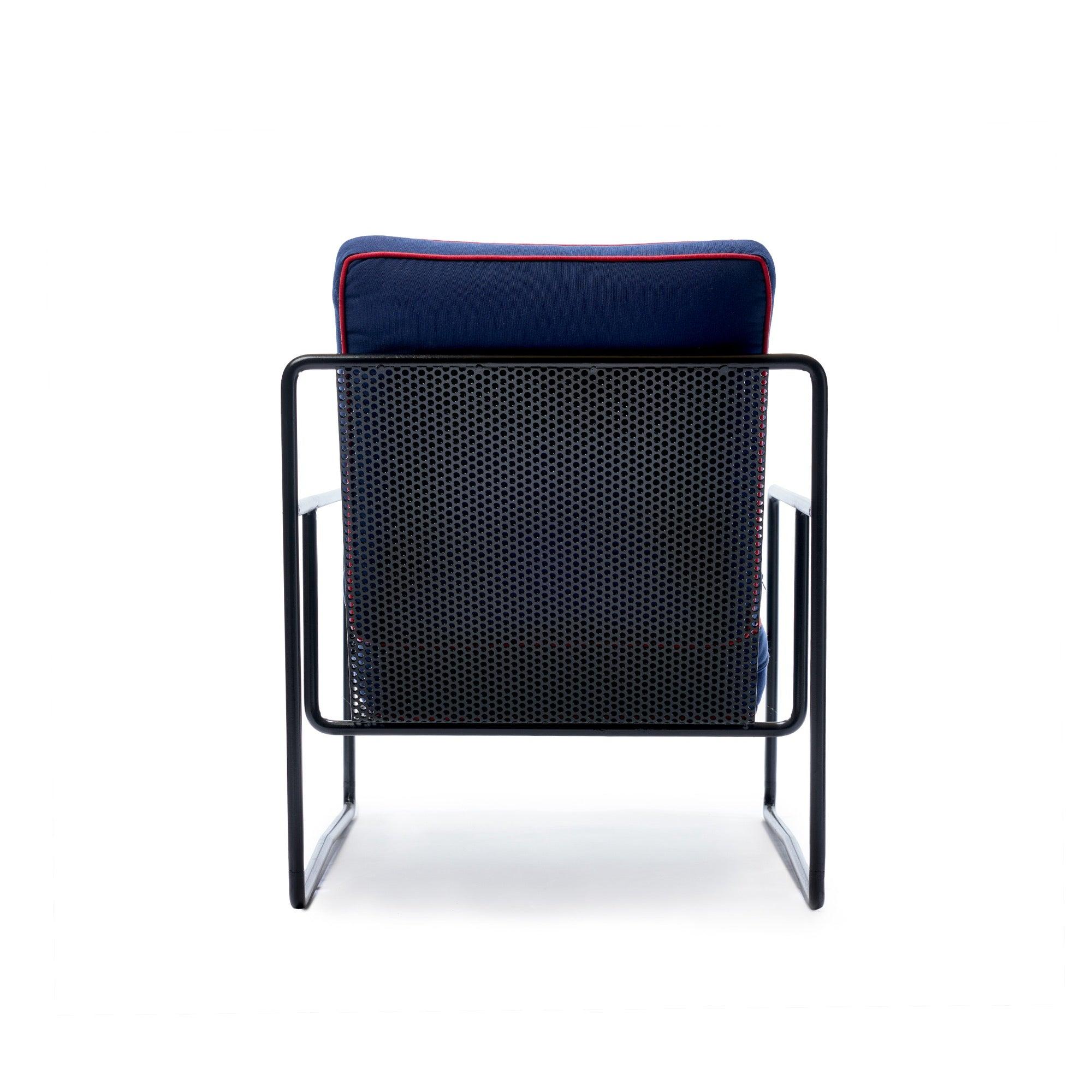 Modernist Round Bar Lounge Chair, auf Bestellung gefertigt im Zustand „Hervorragend“ im Angebot in Sagaponack, NY