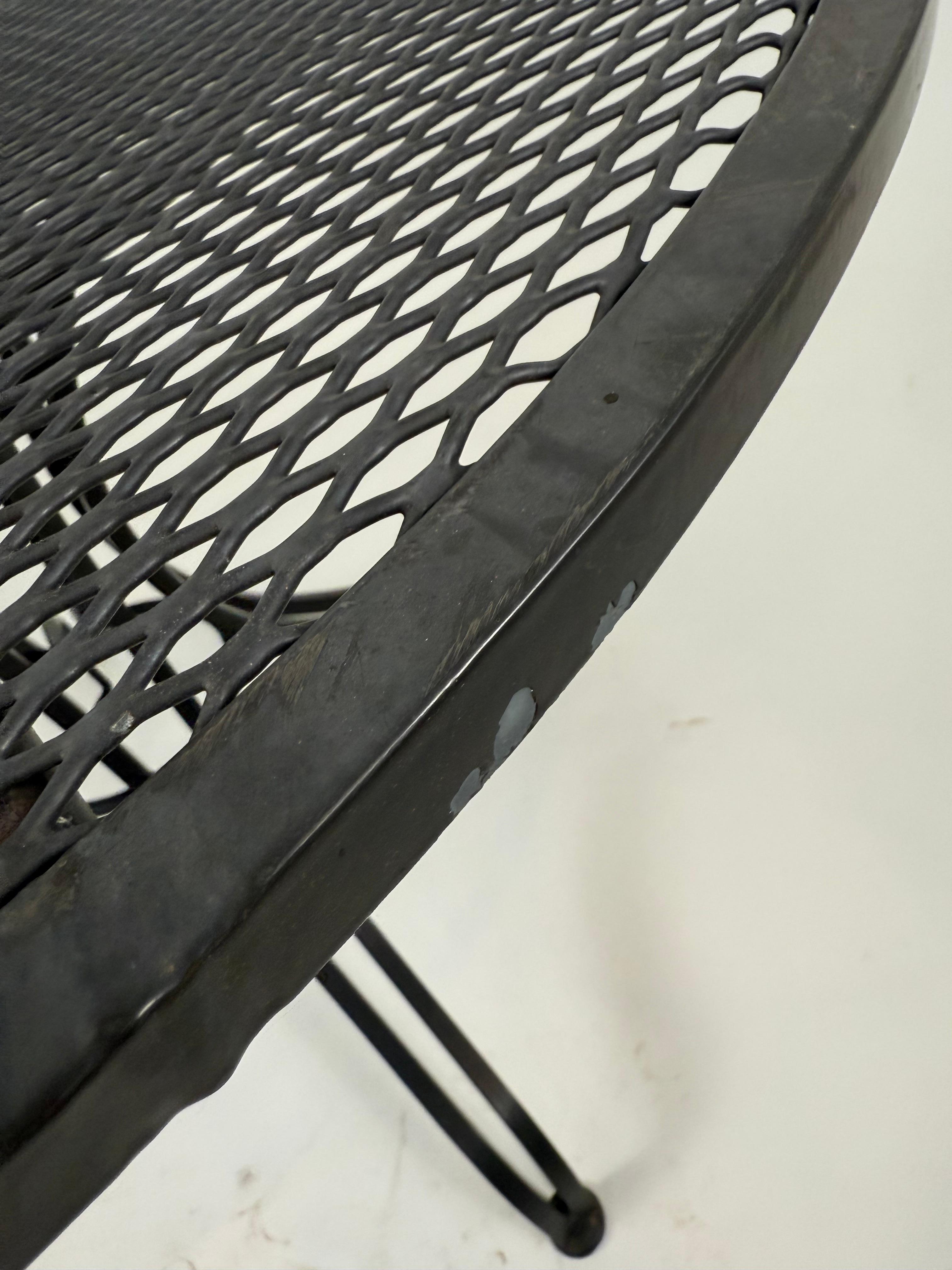 Modernist Russell Woodard Patio Set, 6 chairs with table For Sale 7