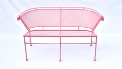Modernist Salterini Powder- Coated Settee