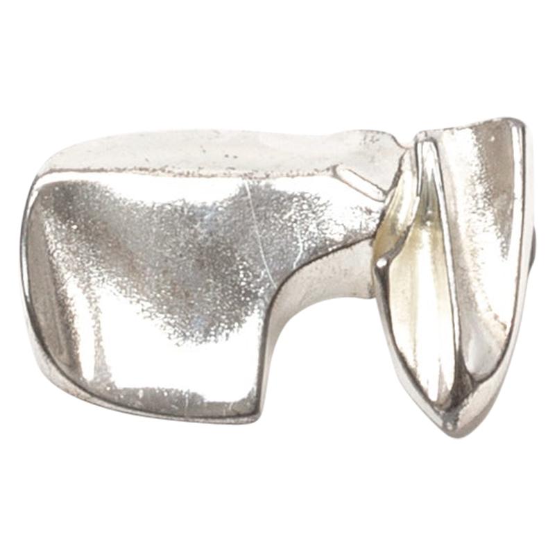Modernist Scandinavian Silver Brooch by Lapponia For Sale