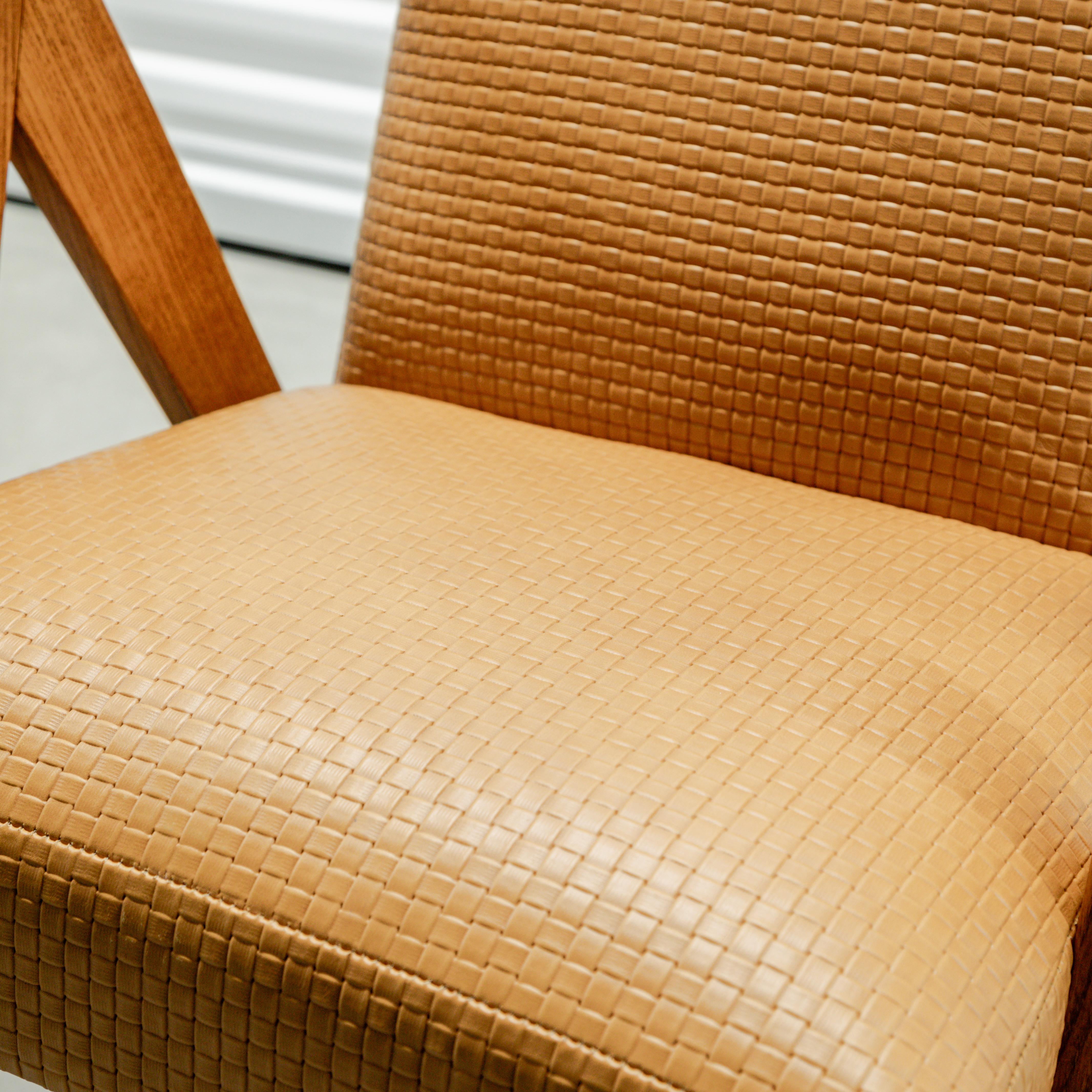 Mid-Century moderno Poltrone moderniste con struttura a forbice in vendita