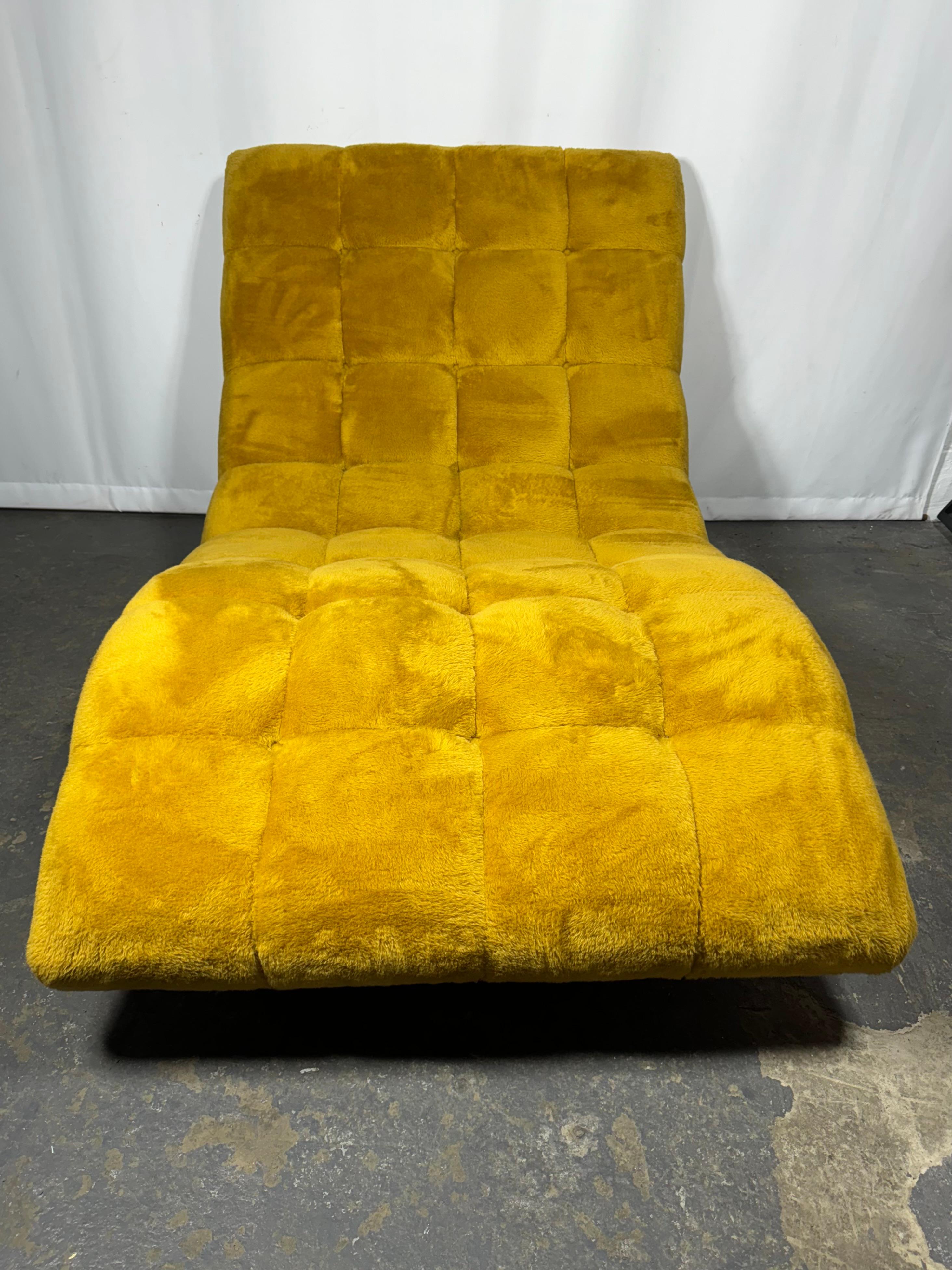 mid century chaise