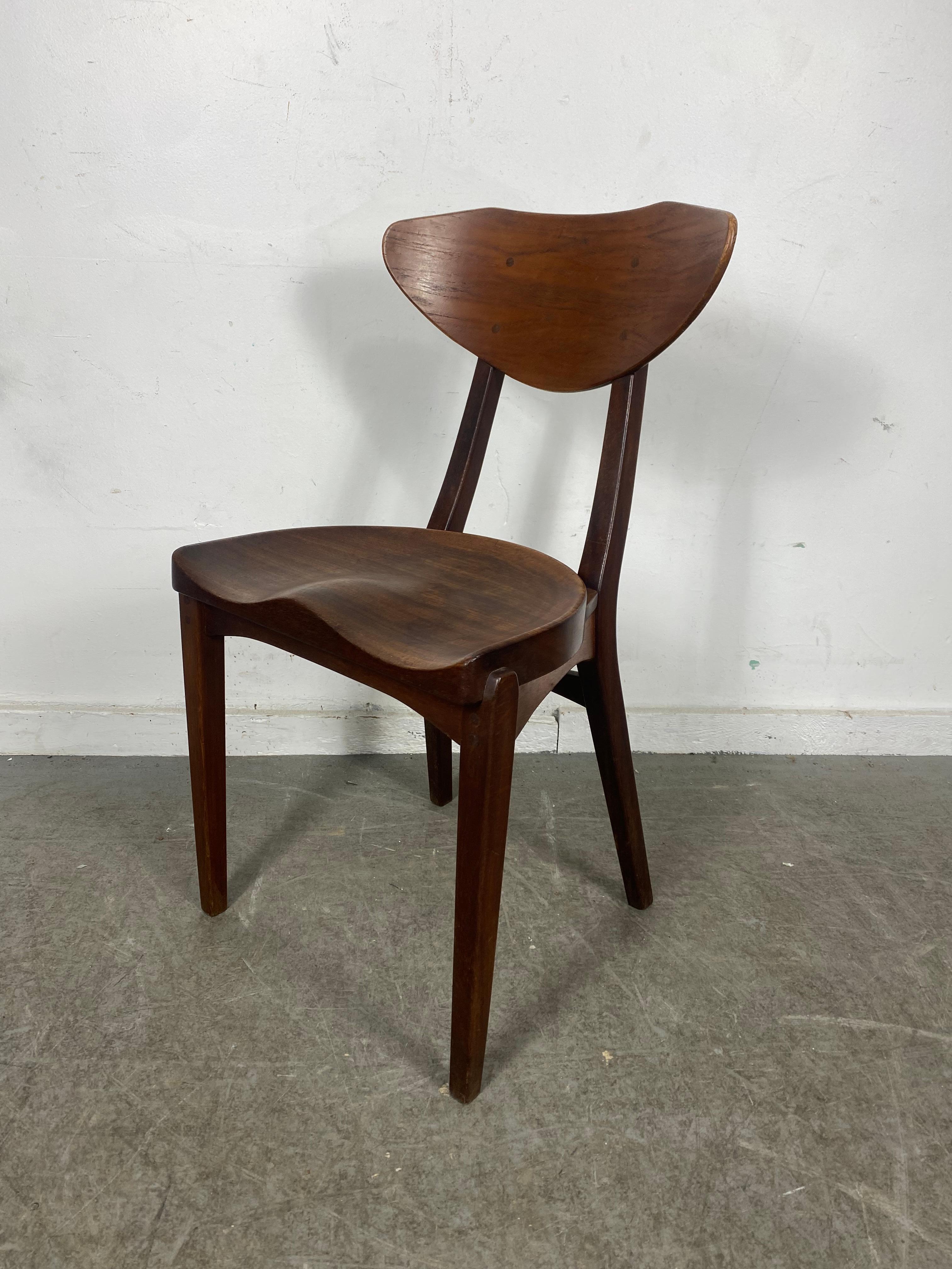 Modernist Sculptural Chair Designed by Richard Jensen and Kjaerulff Rasmusse 5