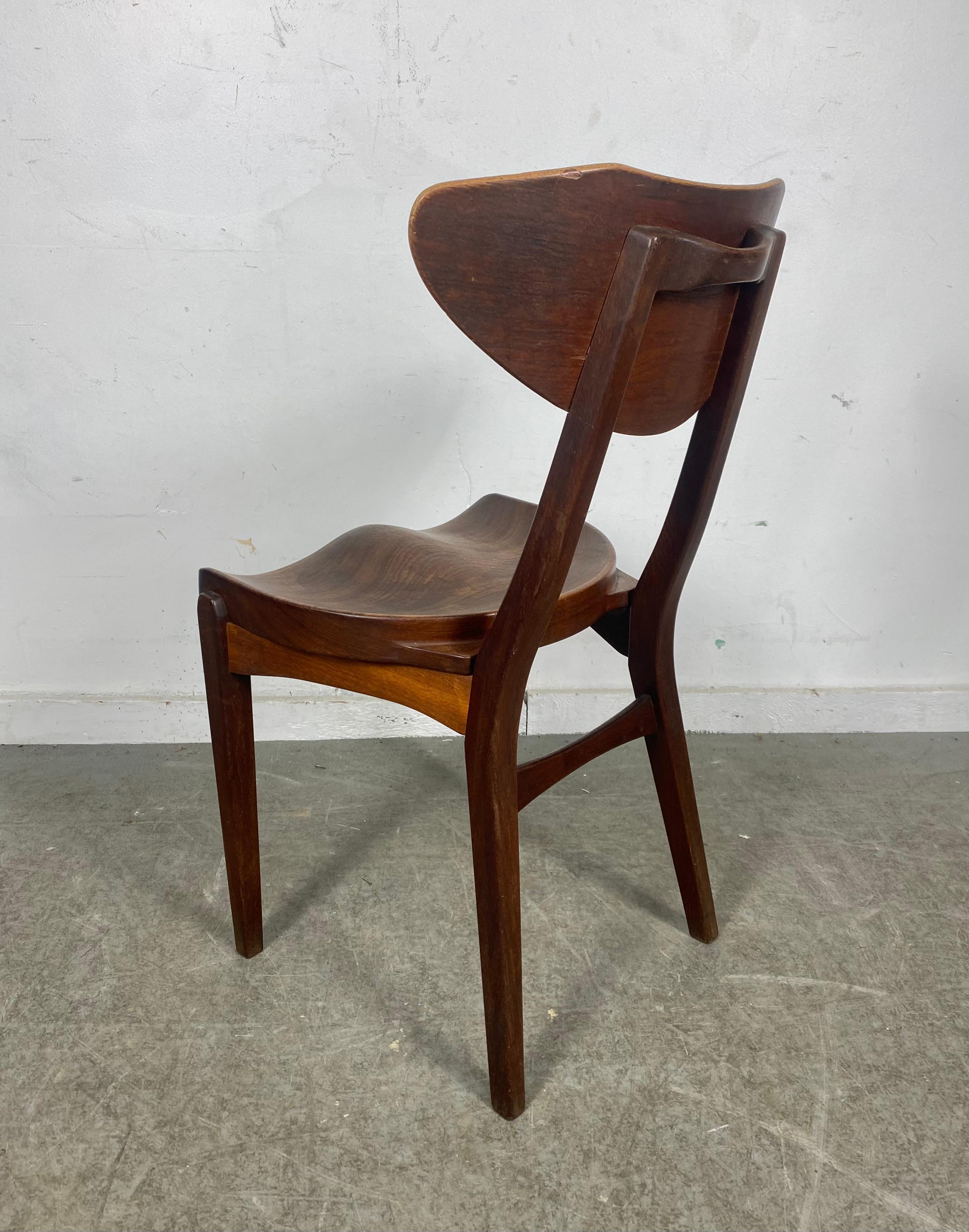 Scandinavian Modern Modernist Sculptural Chair Designed by Richard Jensen and Kjaerulff Rasmusse