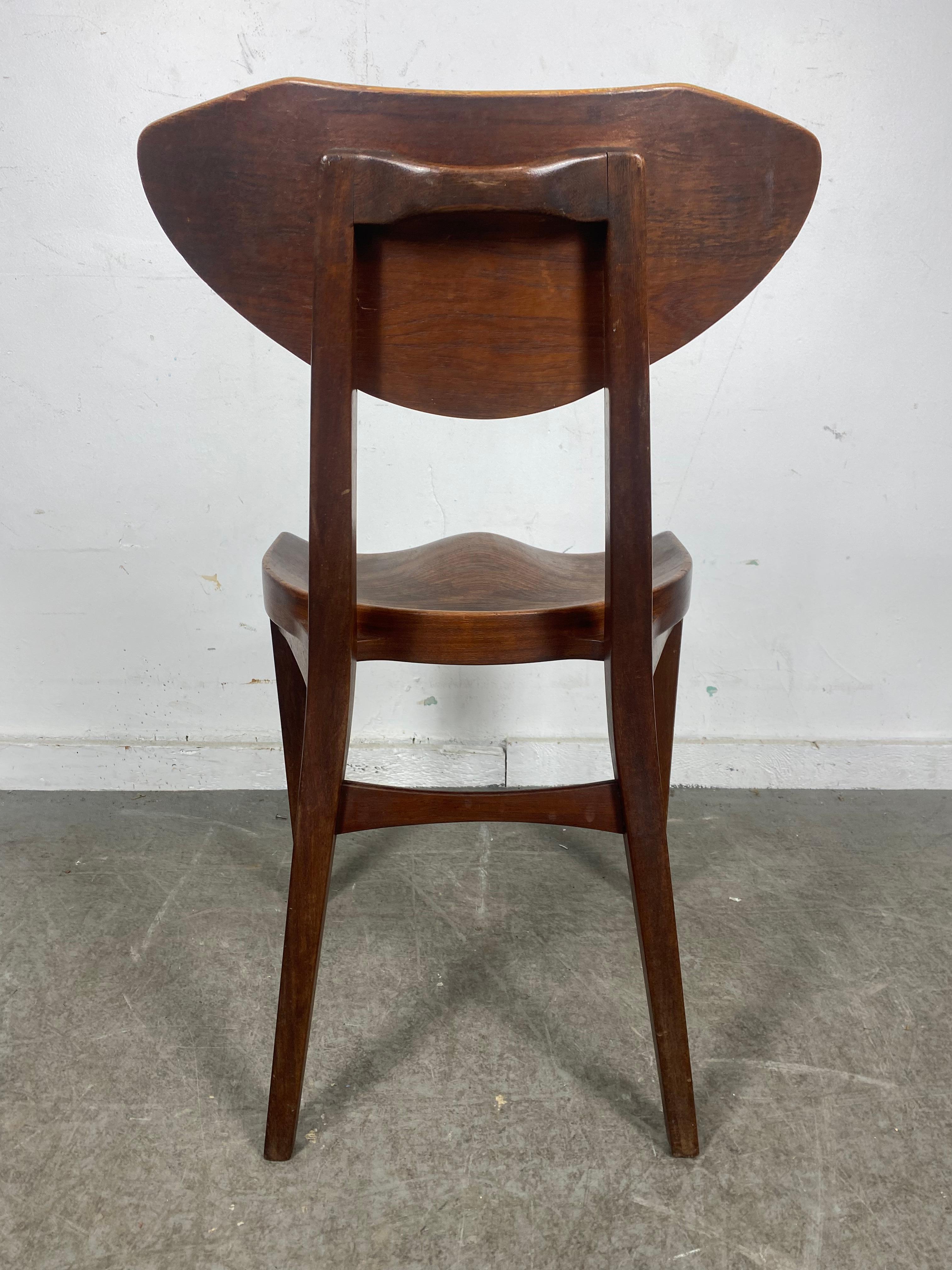 Mid-20th Century Modernist Sculptural Chair Designed by Richard Jensen and Kjaerulff Rasmusse