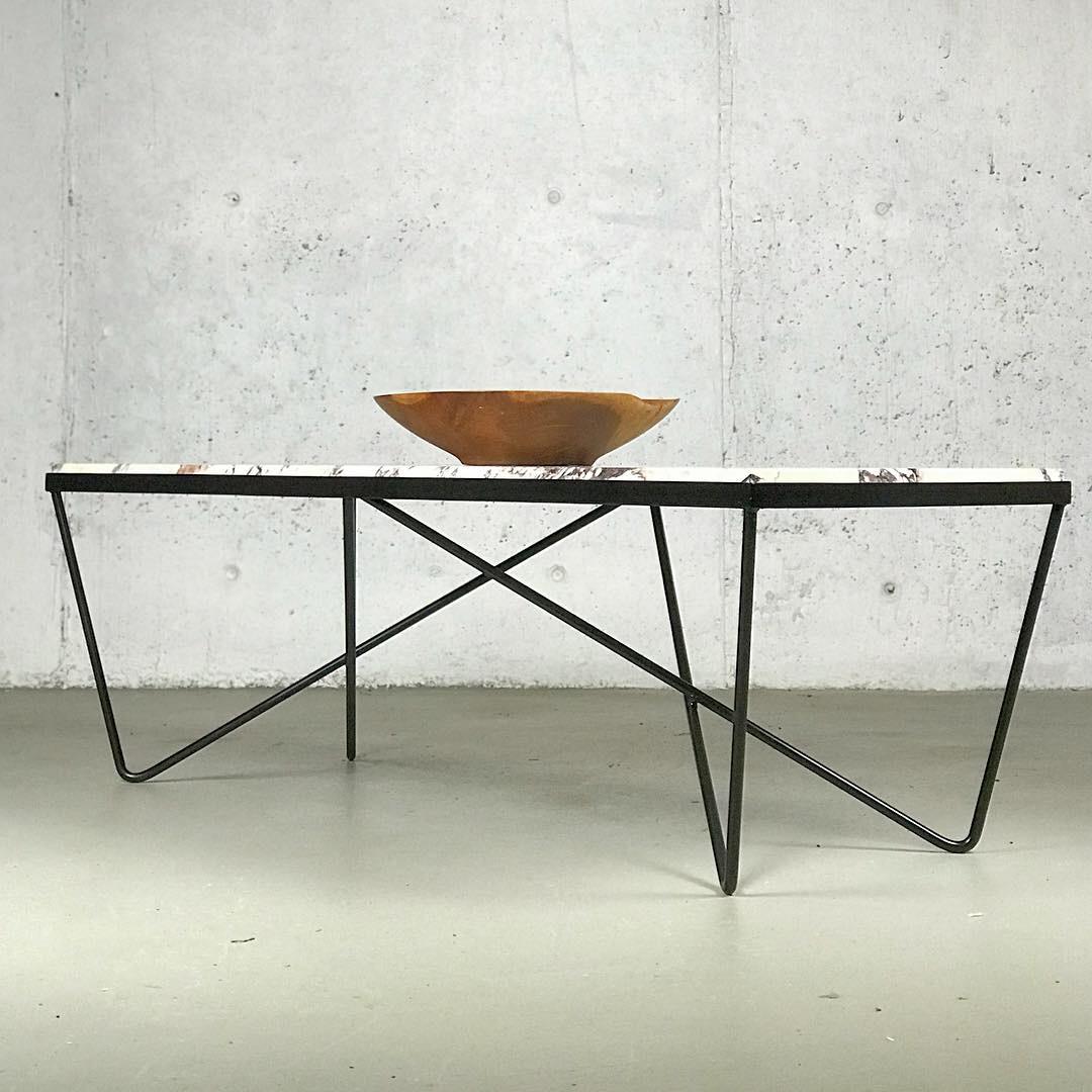 Mid-Century Modern Modernist Sculptural Coffee Table after Darrell Landrum